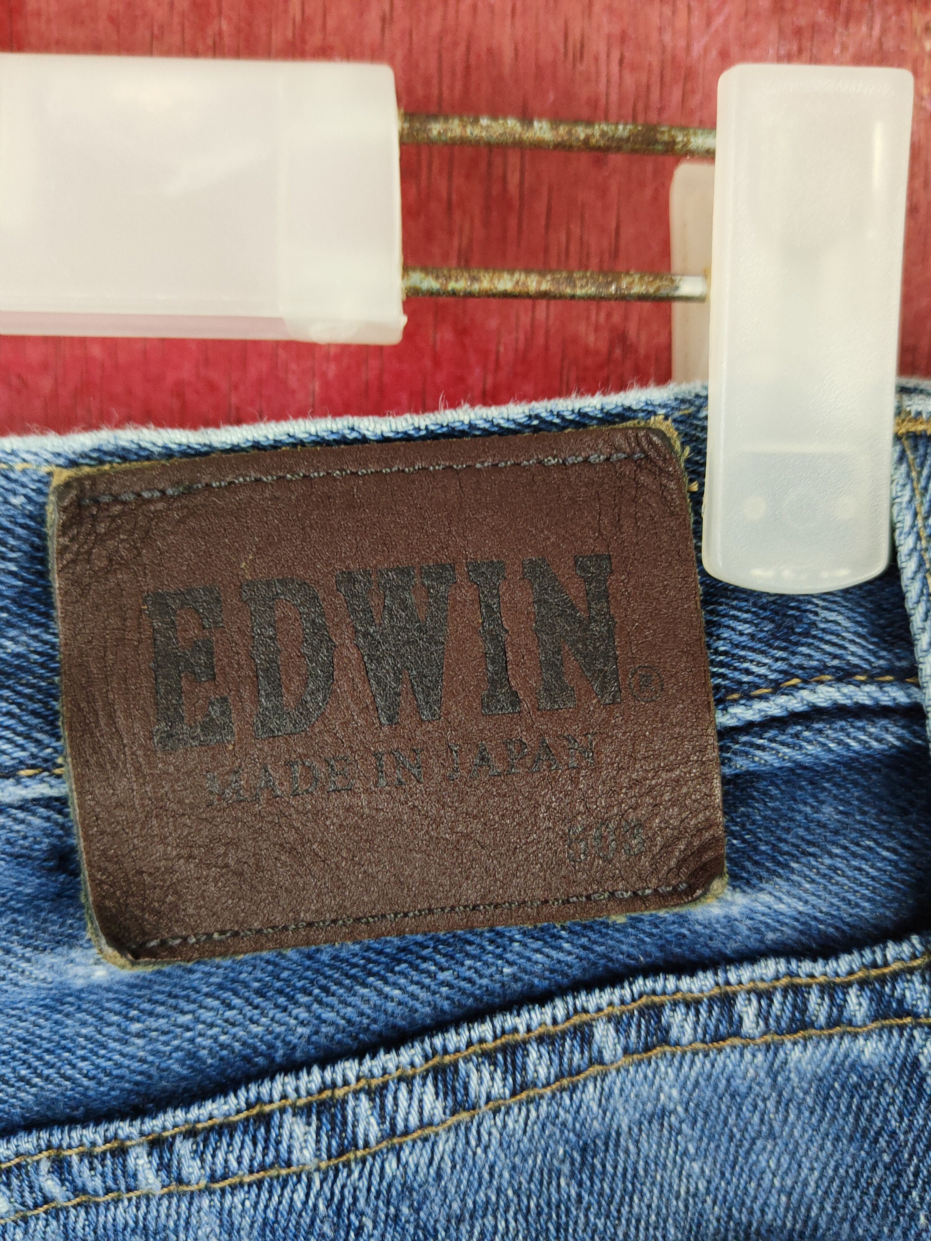 Edwin Edwin Blue Distressed Ripped Jeans #S1672 Size US 29 - 11 Thumbnail