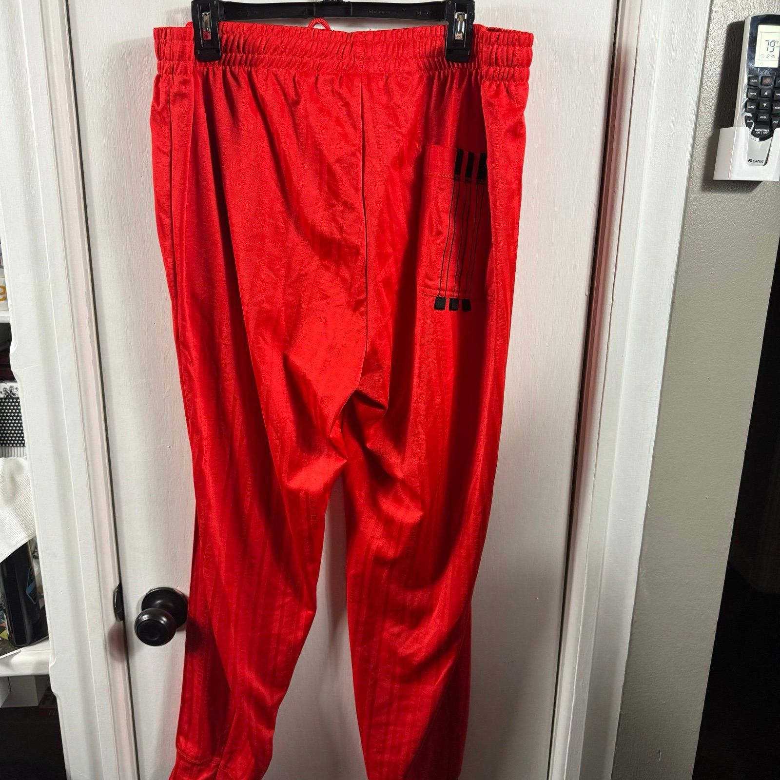 Adidas adidas Originals by Alexander Wang Red Track Pants Size US 40 / EU 56 - 7 Thumbnail
