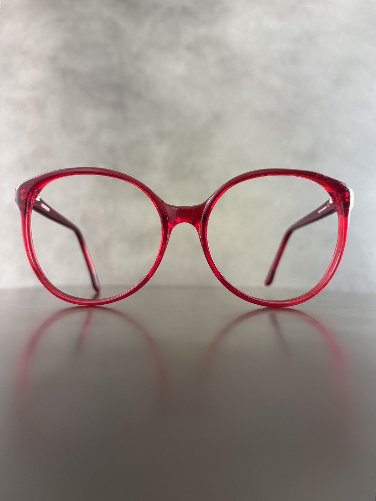 Vintage 1980s Granny Glasses Vintage Made in England Oversized Frame Size ONE SIZE - 5 Thumbnail