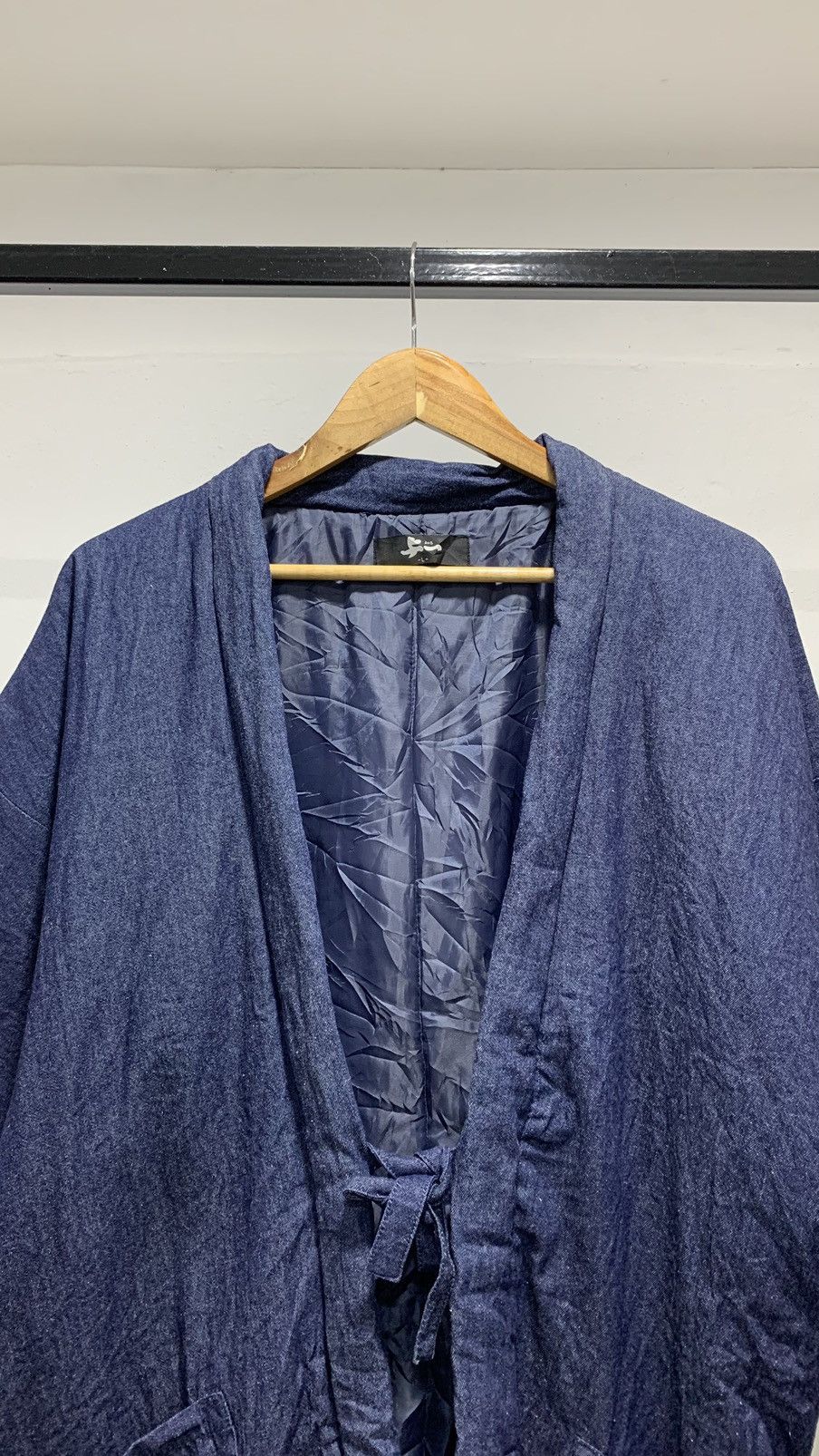 Japanese Brand Yoichi Denim Kimono Quilted Puffer Kapital Size US L / EU 52-54 / 3 - 6 Thumbnail