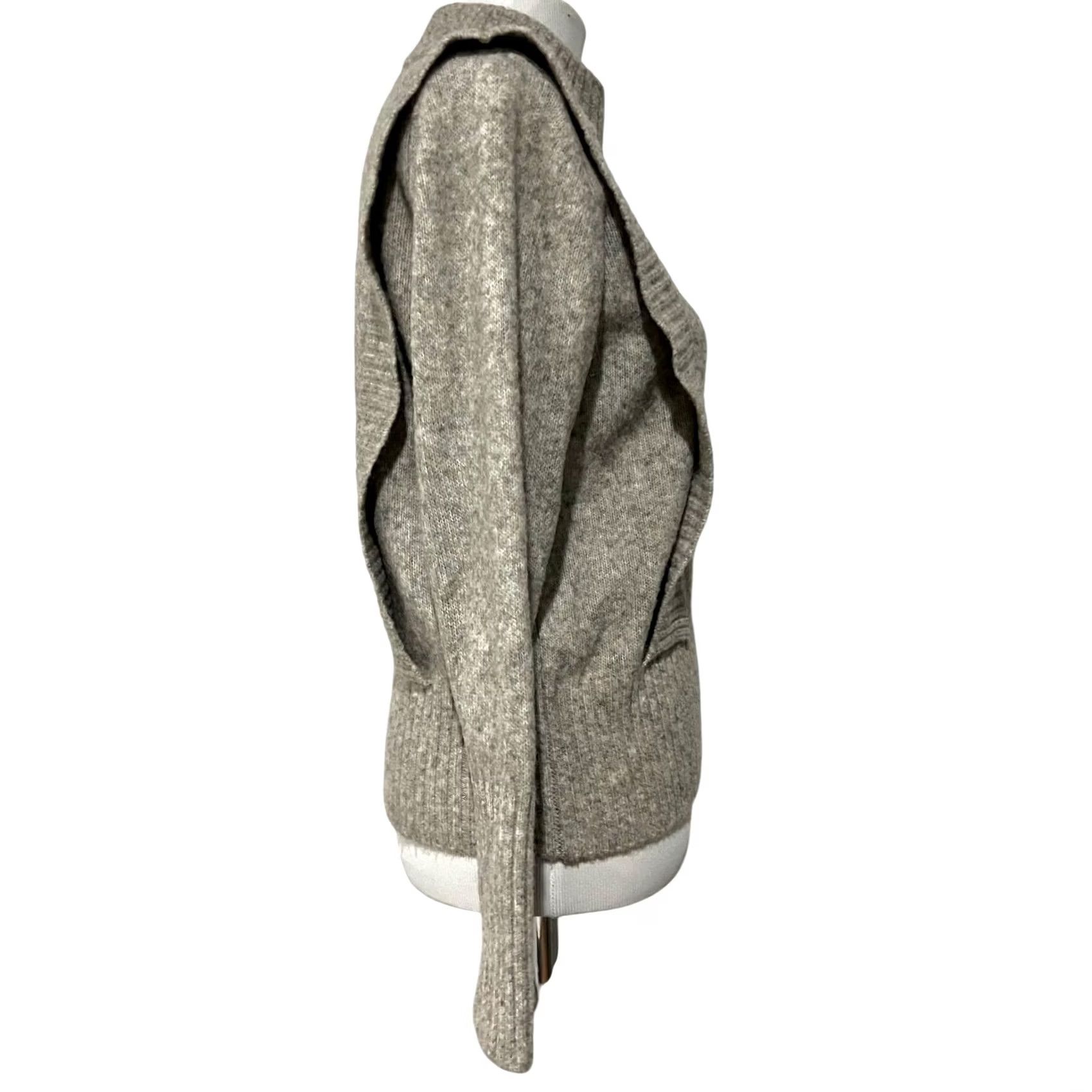 Vintage Katrin Uri Women’s Sweater Pullover Wool Blend Taupe Gray Mock Neck Sz M Pullover Wool Blend Gray Womens Sweater M Size M / US 6-8 / IT 42-44 - 6 Thumbnail