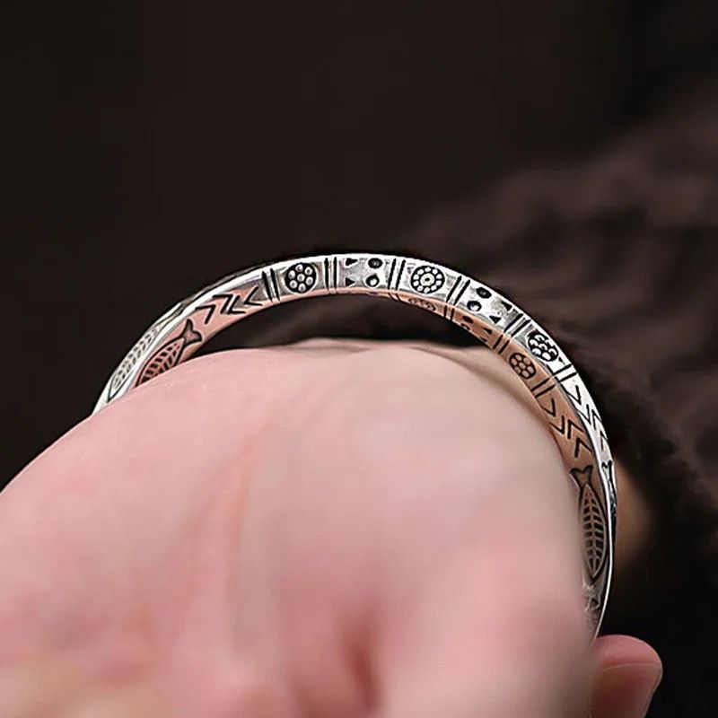 Jewelry Retro Symbols Bracelet Size ONE SIZE - 5 Thumbnail
