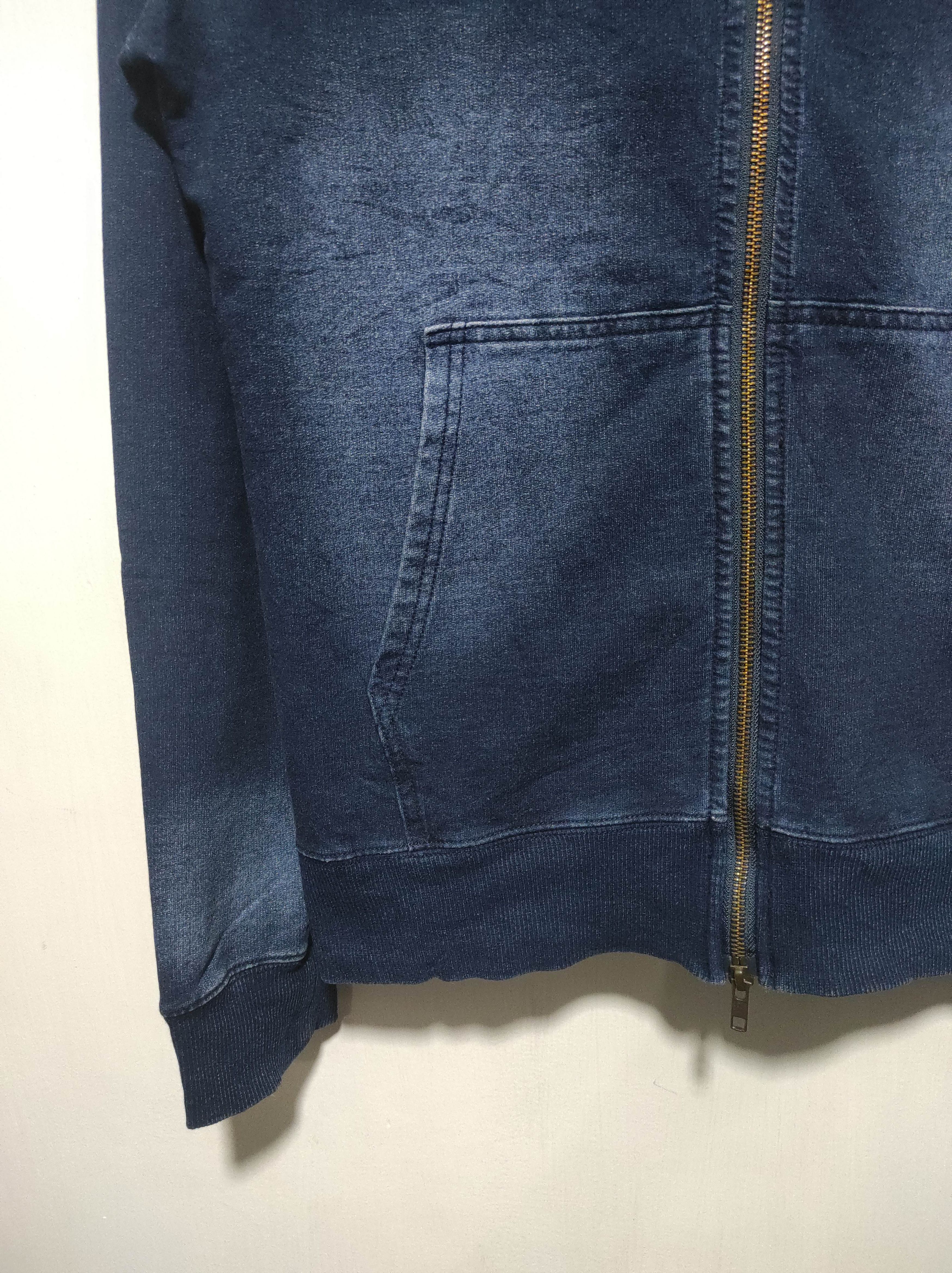 Hysteric Glamour Roshell Denim Double Zip Fur Hoodie i6w9 LGB style Size US M / EU 48-50 / 2 - 6 Thumbnail