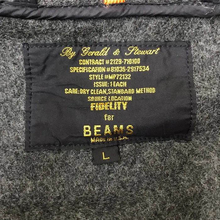 Beams Plus Vtg BEAMS x FIDELITY Gerald & Stewart Duffle Coat Jacket Size US L / EU 52-54 / 3 - 4 Thumbnail