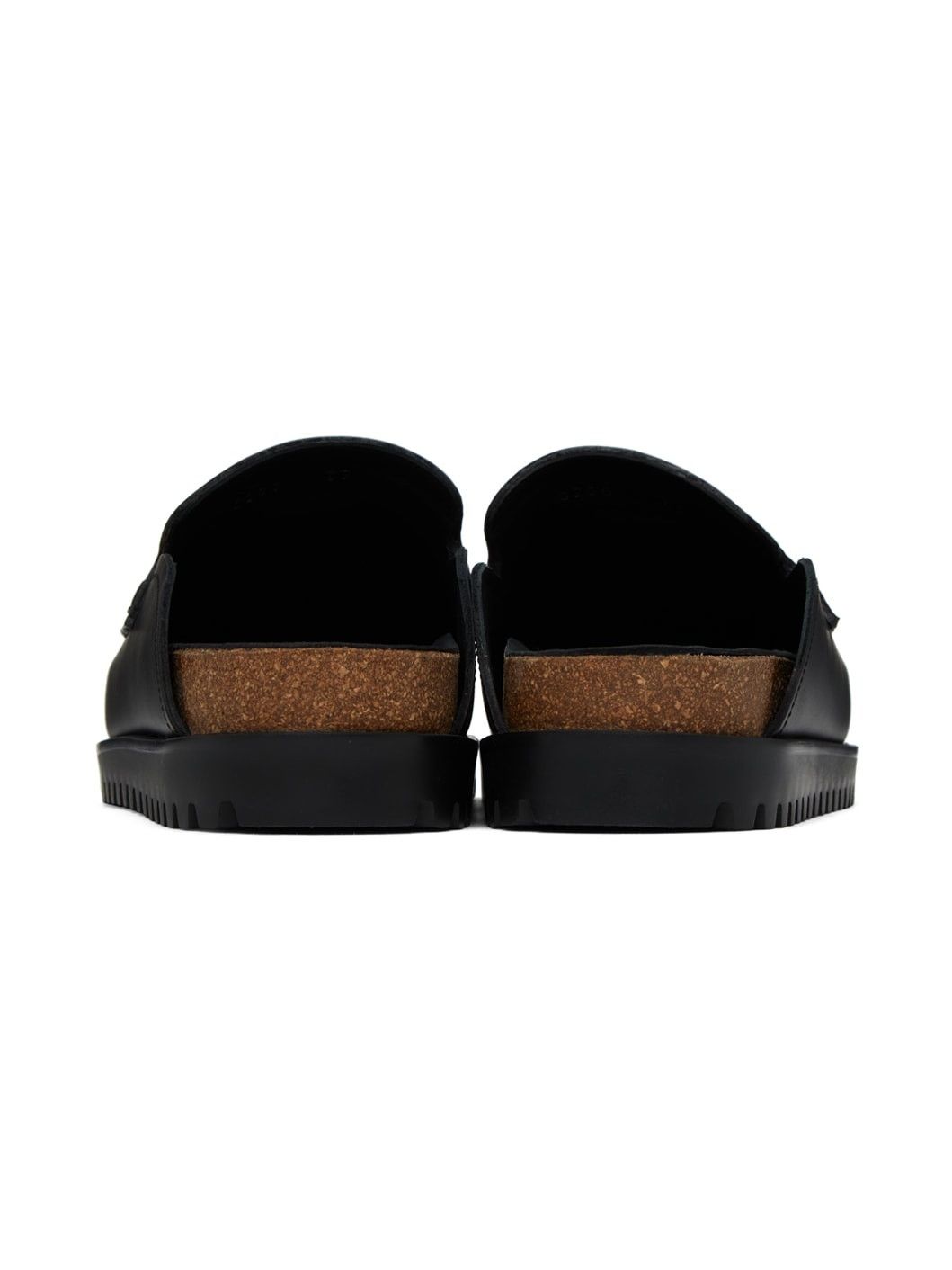 Versace o1y0425 Leather Mules in Black Size US 7 / EU 40 - 4 Thumbnail