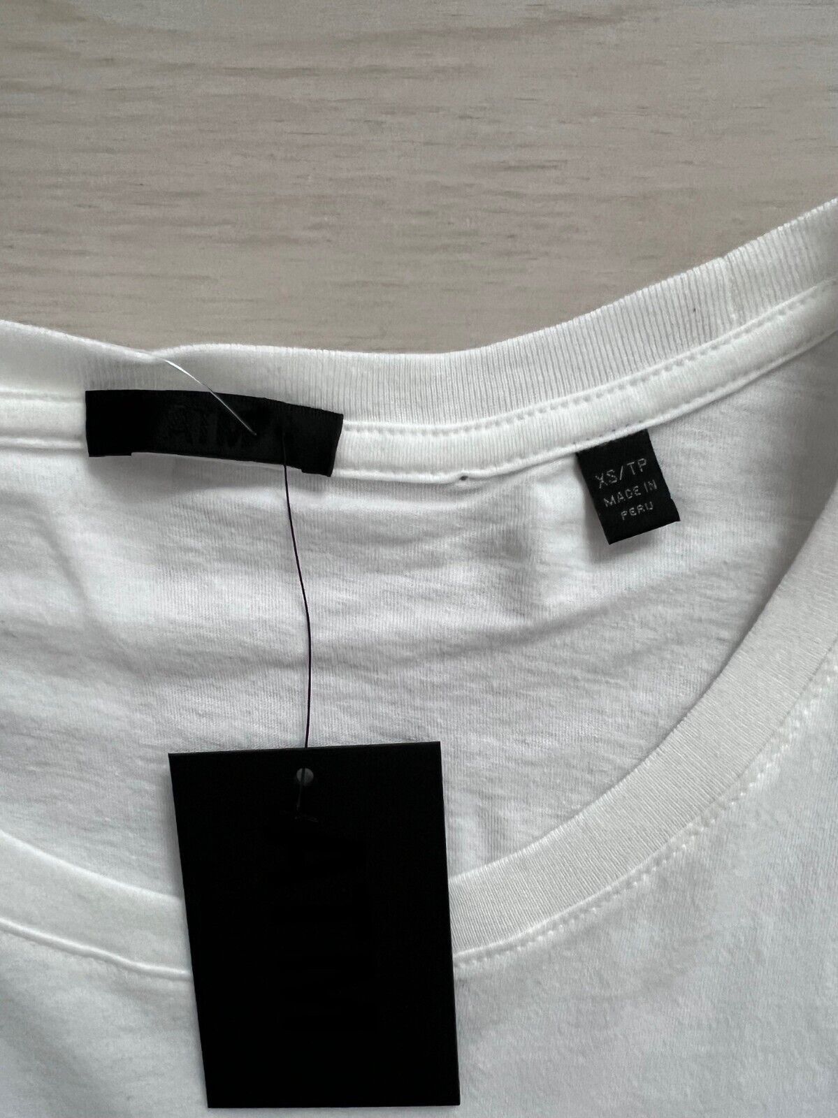 ATM ATM Anthony Thomas Melillo Crew Tee White ( XS ) Size XS / US 0-2 / IT 36-38 - 2 Thumbnail