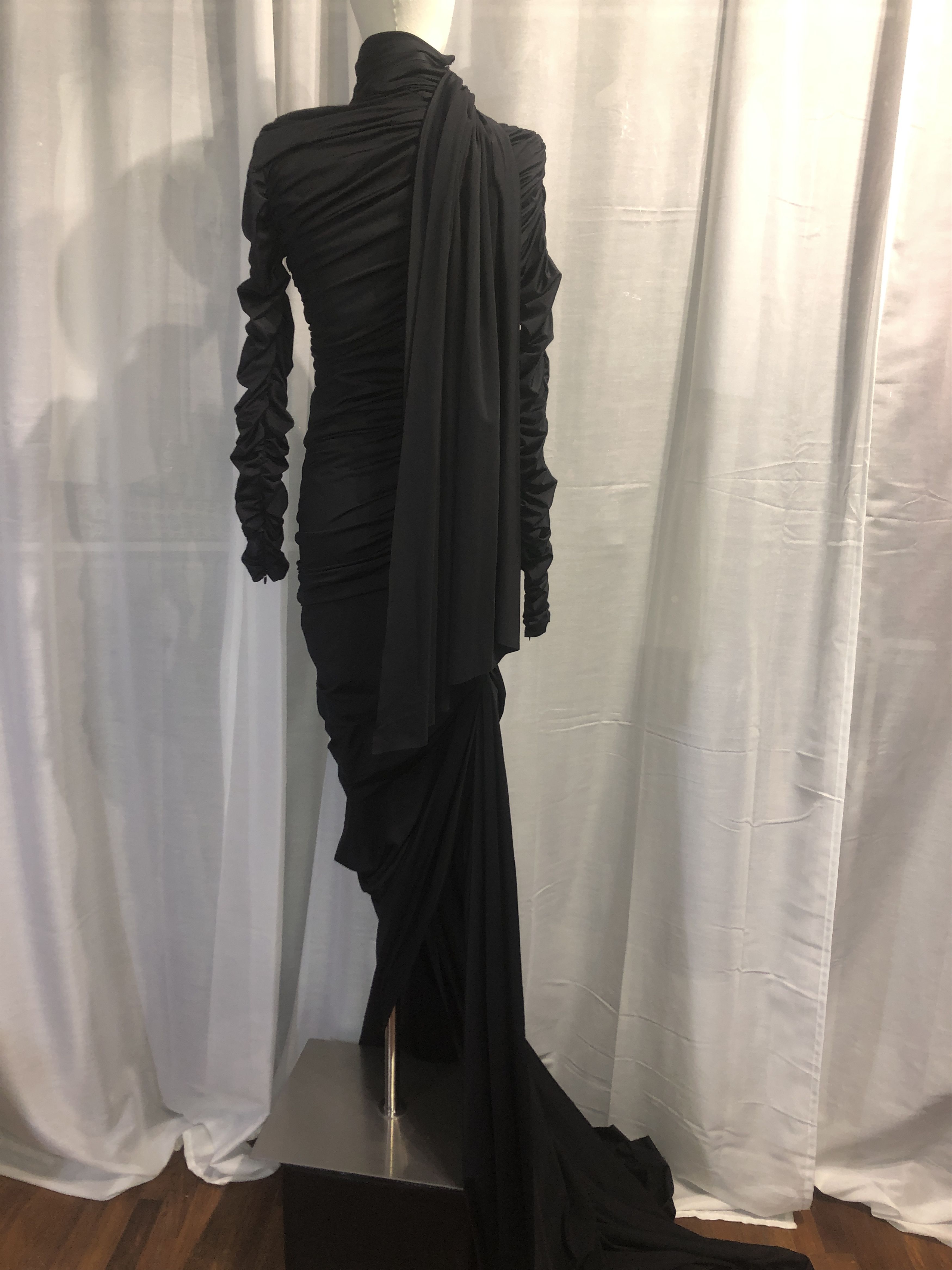 Balenciaga Twisted Knot Maxi Dress Size S / US 4 / IT 40 - 21 Thumbnail