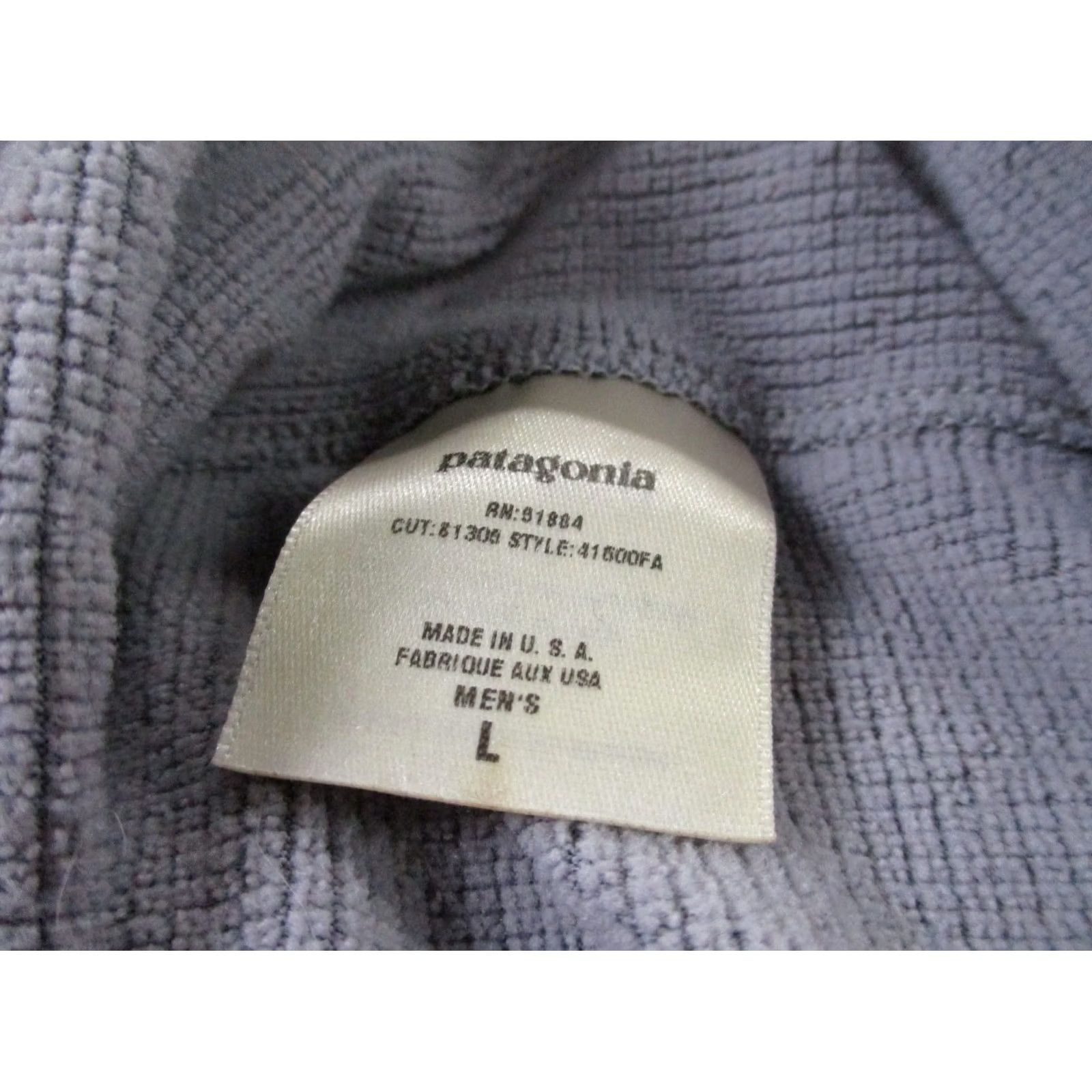 Patagonia Patagonia Jacket Men L Fleece Windbreaker 1/4 Zip Gray Outdoor Logo 1990s Mens Size US L / EU 52-54 / 3 - 6 Thumbnail