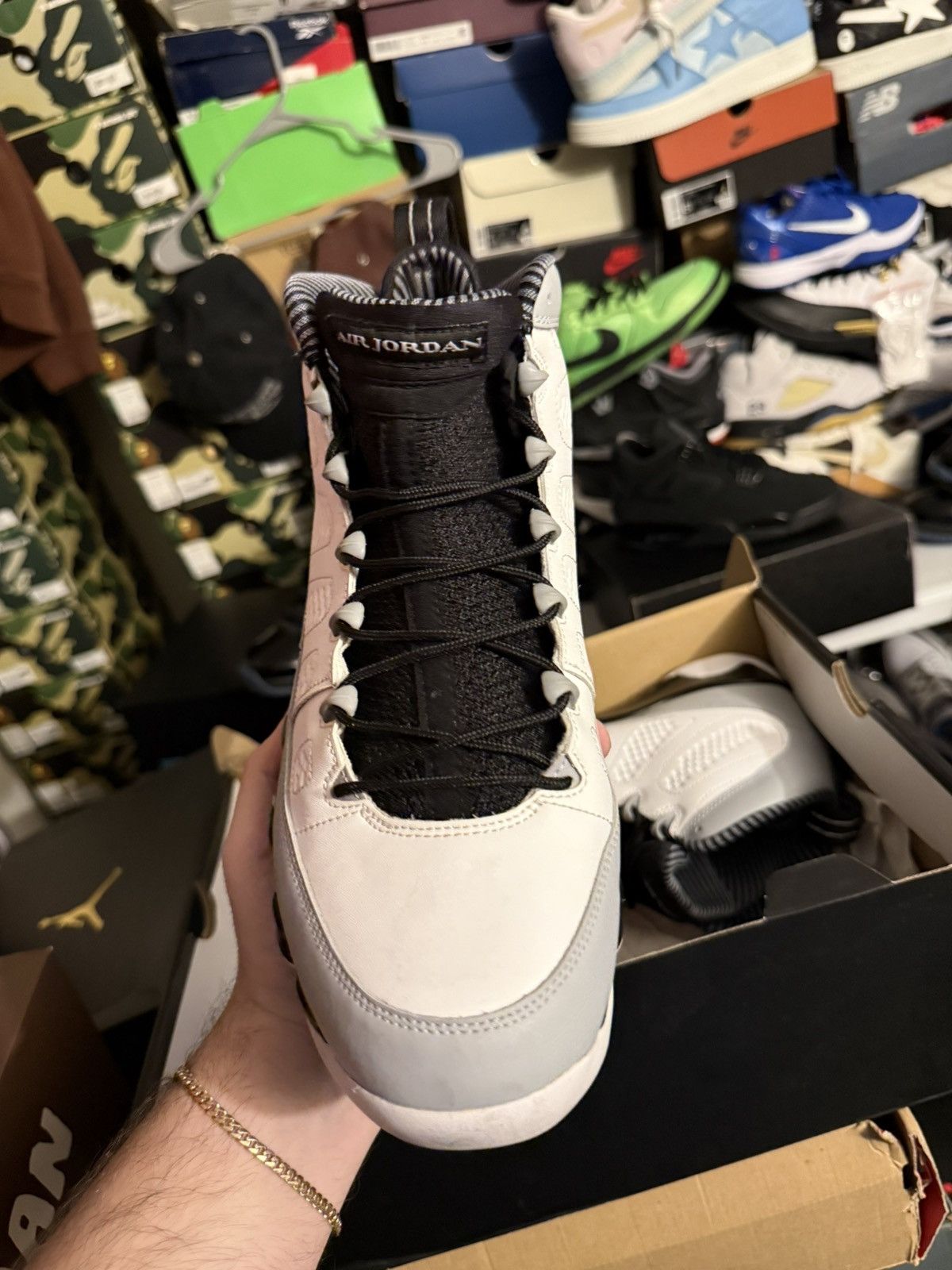 Jordan Brand Jordan retro 9 baron sz 11 Size US 11 / EU 44 - 2 Thumbnail