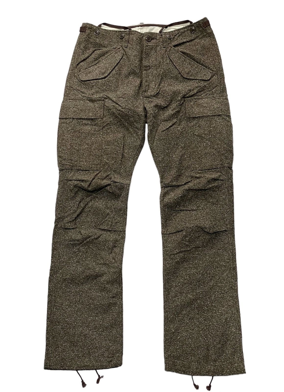 image of vintage Edwin Cargo Parachute Pants in Dark Grey, Men's (Size 33)