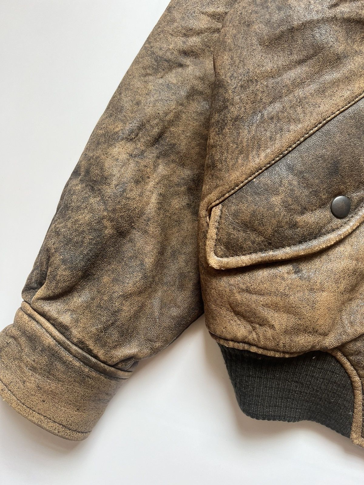 Vintage Vintage Leather Jacket Robo Flying Jacket Size US L / EU 52-54 / 3 - 5 Thumbnail