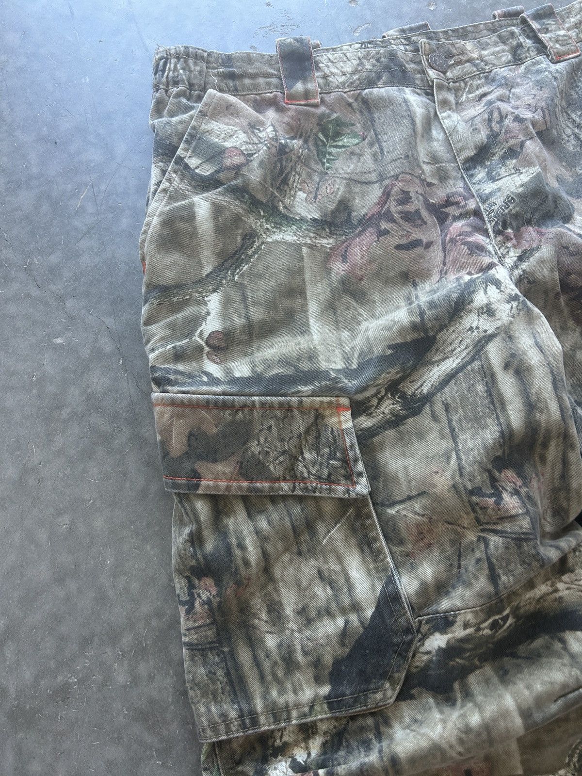 Mossy Oaks × Vintage Vintage Y2K Mossy Oak Cargo Pants Baggy Fit Size US 36 / EU 52 - 2 Thumbnail
