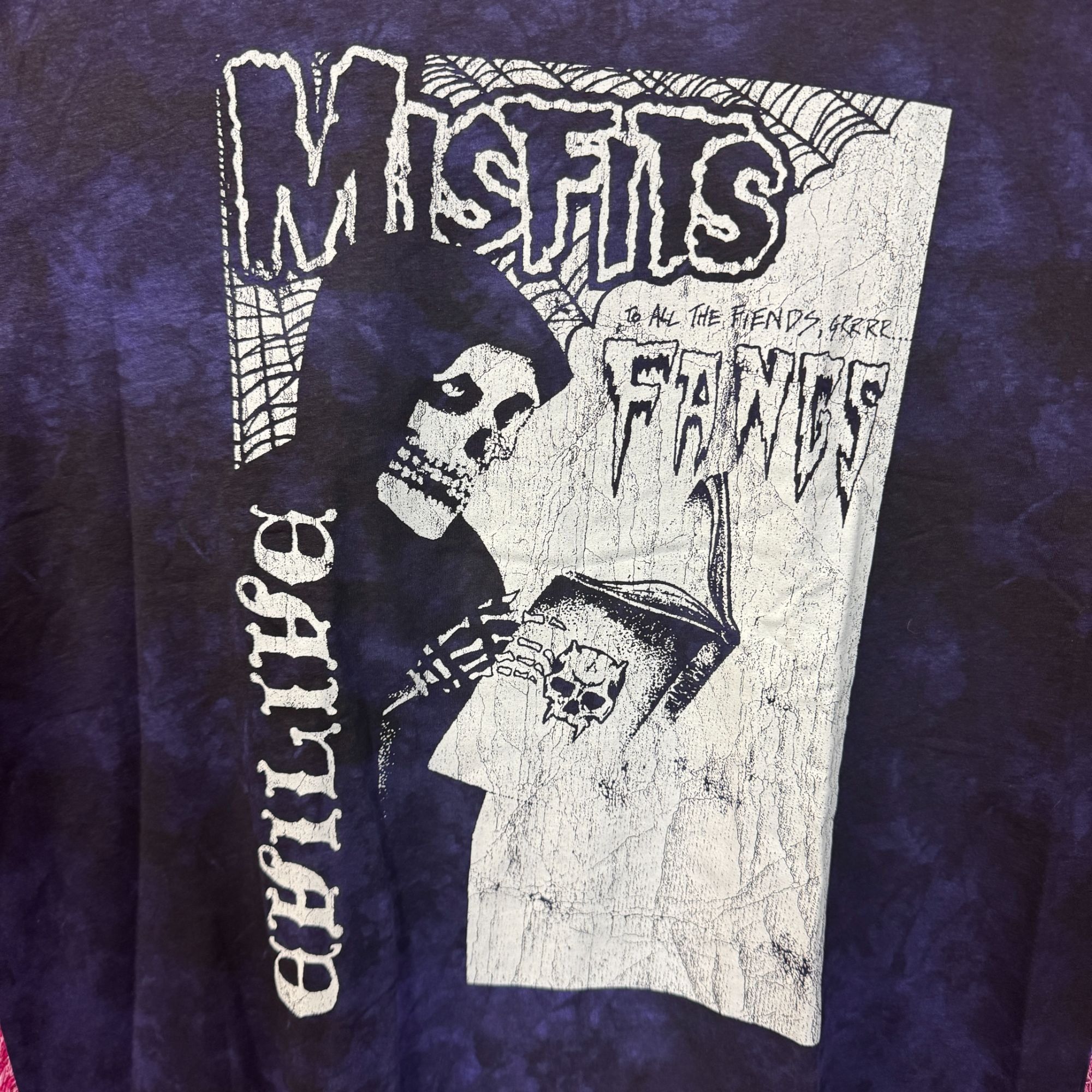 Misfits The Misfits Fangs Evil Live Horror Punk Band Tie Dye XXL Size US XXL / EU 58 / 5 - 2 Thumbnail