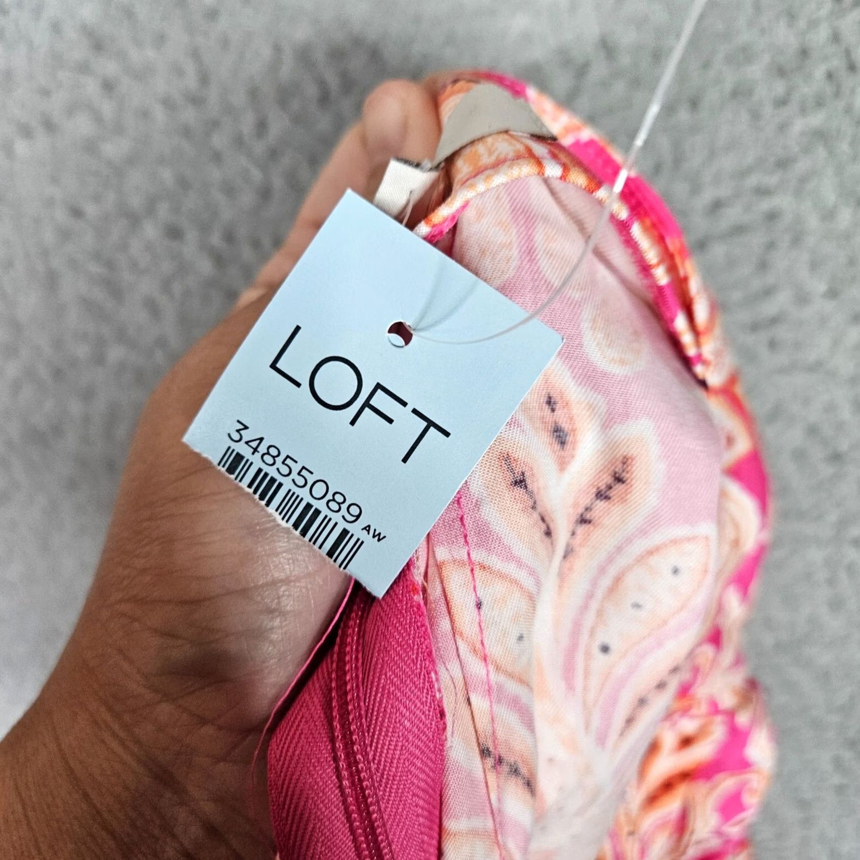 Loft LOFT By Ann Taylor Melrose Pink Paisley Sarong Skirt Size 12 NEW Size 34" / US 12 / IT 48 - 4 Thumbnail