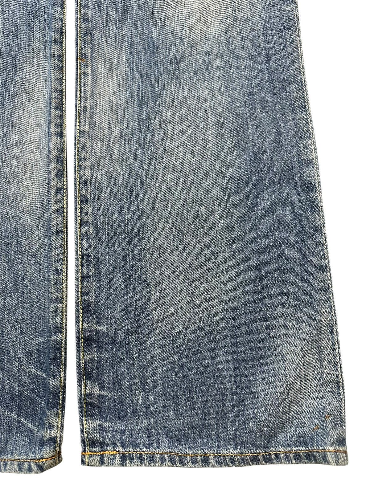 Polo Ralph Lauren Vintage Polo Ralph Lauren Faded Wash Distress Loose Jeans Size US 31 - 8 Thumbnail