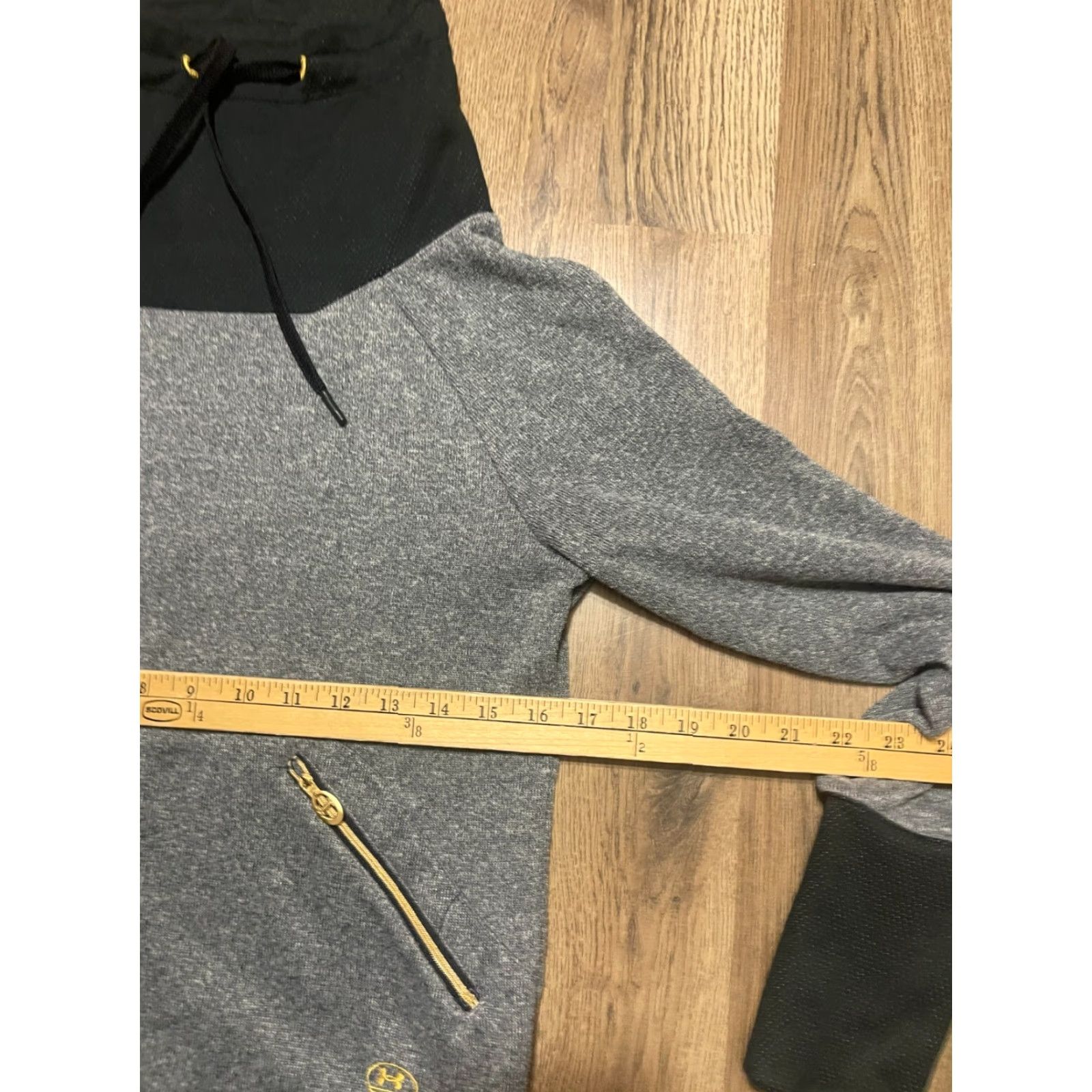 Under Armour Under Armour Sweater Womens XS Black Gray Turtleneck Pullover SemiFitted Long Sleeve Casual Size XS / US 0-2 / IT 36-38 - 5 Thumbnail