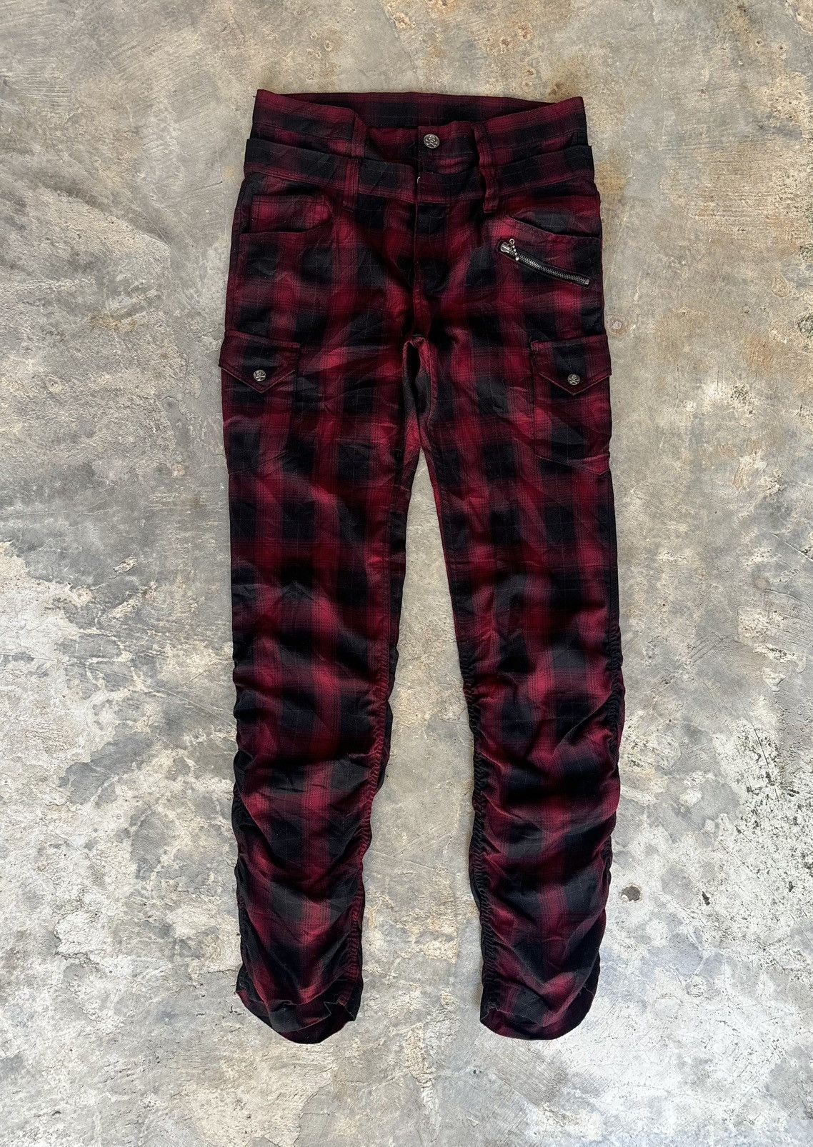 Hysteric Glamour Y2k Double Layer Double Focus Ifsixwasnine Punk Style Pants Size US 33 - 1 Thumbnail