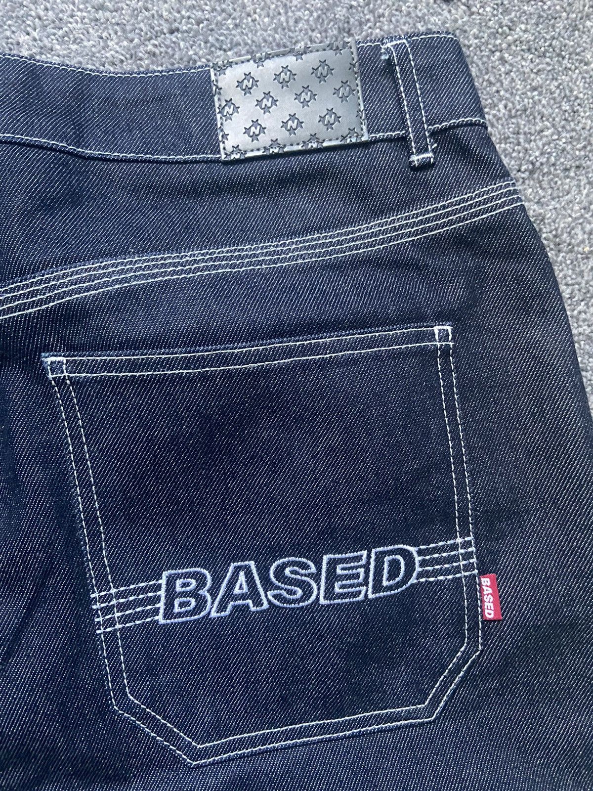 Other 99based dark rinse baggy jeans Size US 32 / EU 48 - 7 Thumbnail