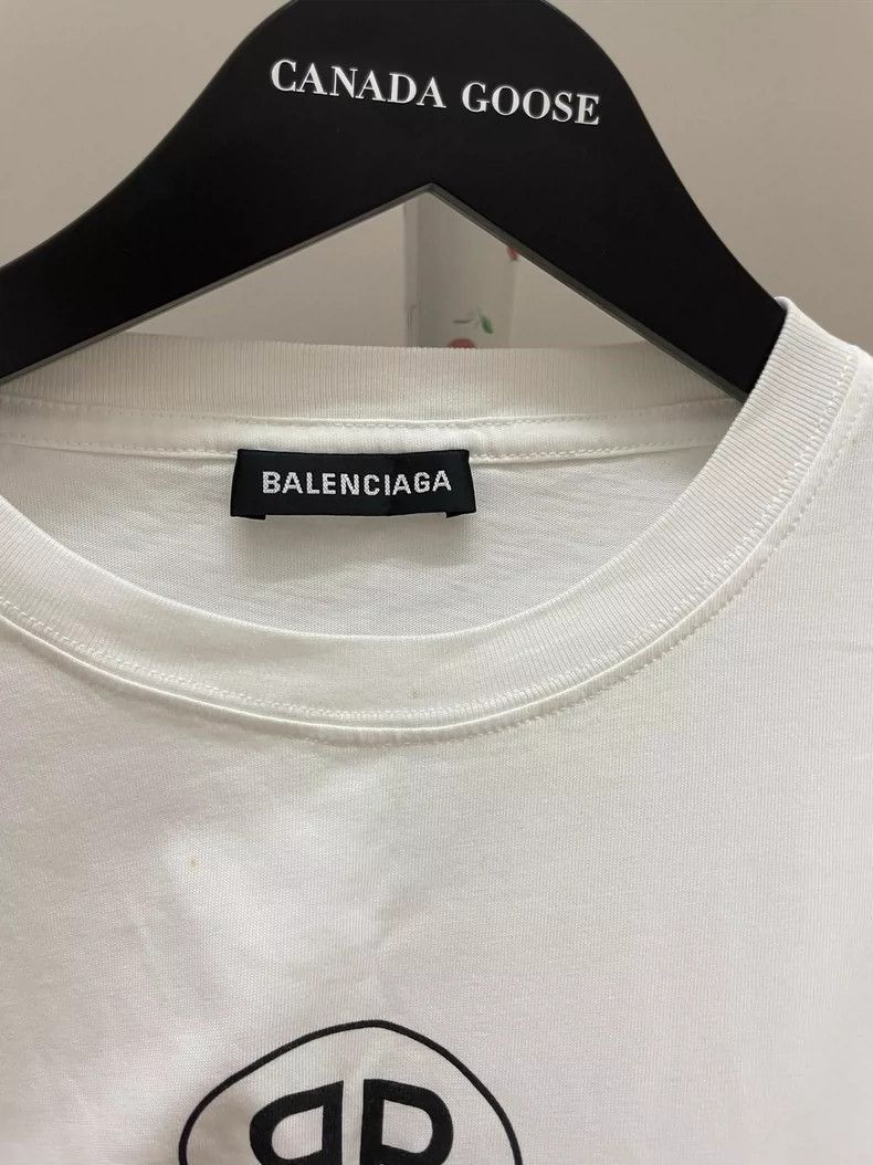Balenciaga Balenciaga Logo Short Sleeve TShirt-2505 Size US M / EU 48-50 / 2 - 2 Thumbnail