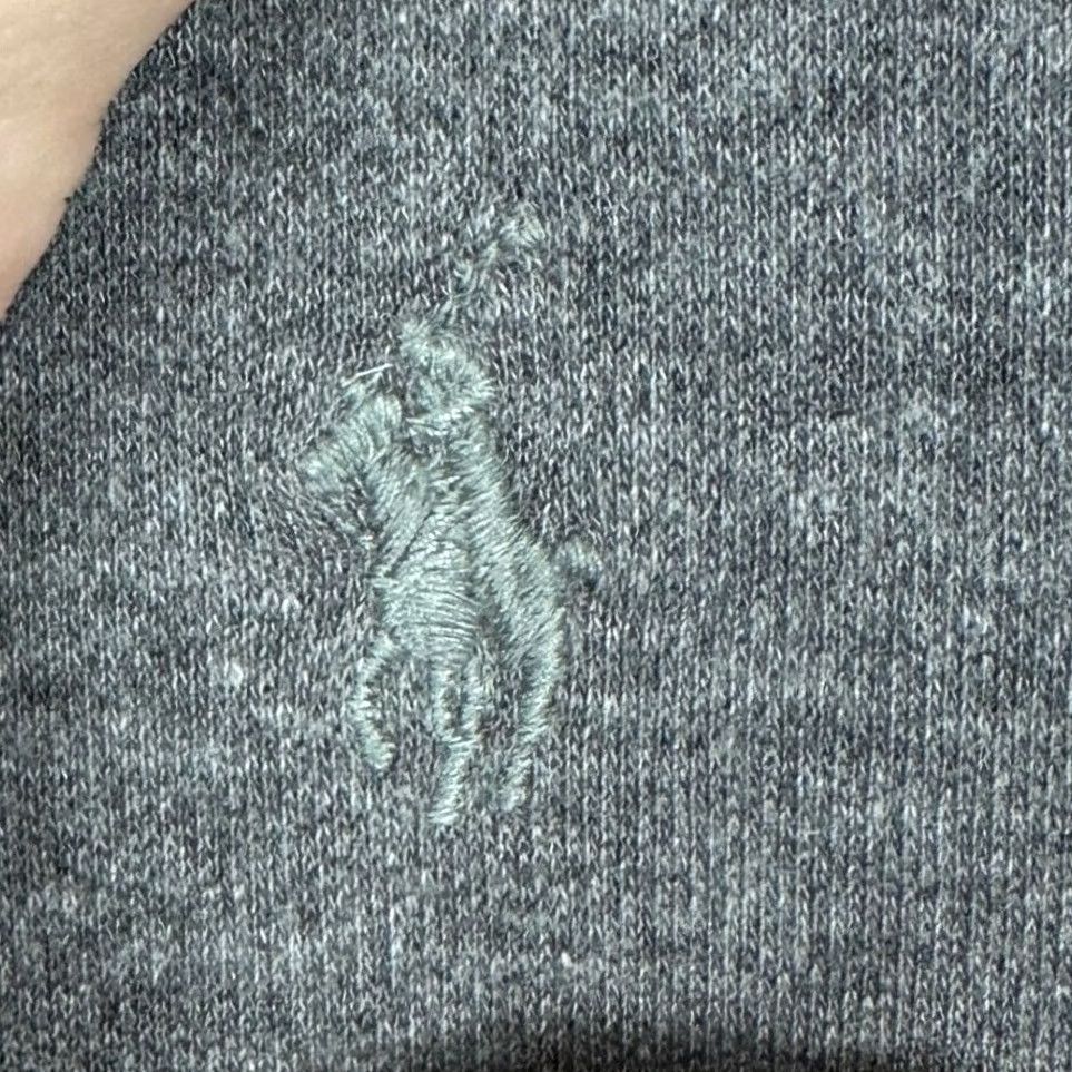 Polo Ralph Lauren Polo Ralph Lauren Sweater Shirt Mens 2XL Grey Turtleneck Pullover Pony Long Sleeve Size US XXL / EU 58 / 5 - 6 Thumbnail