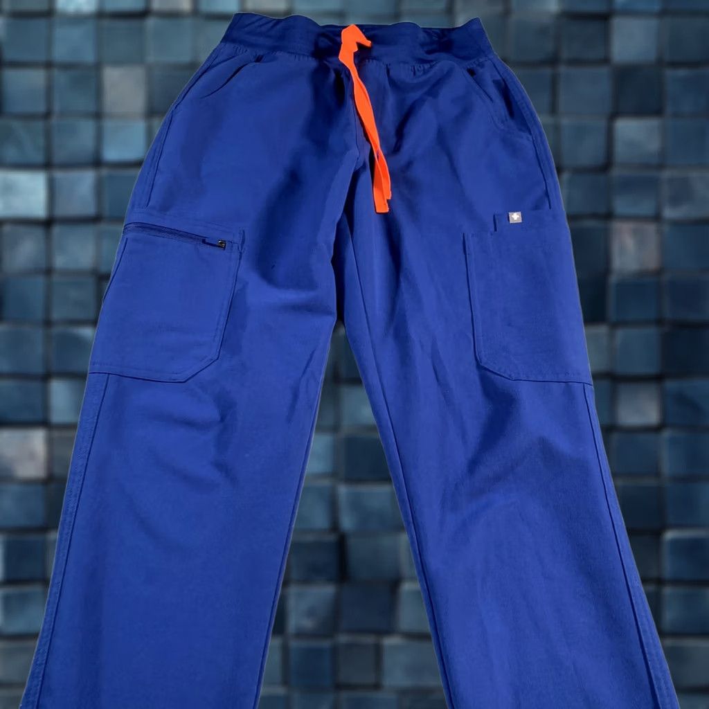 Vintage Figs Technical Collection Pants Mens Small Blue Jogger Workwear Casual Size US 29 - 1 Thumbnail