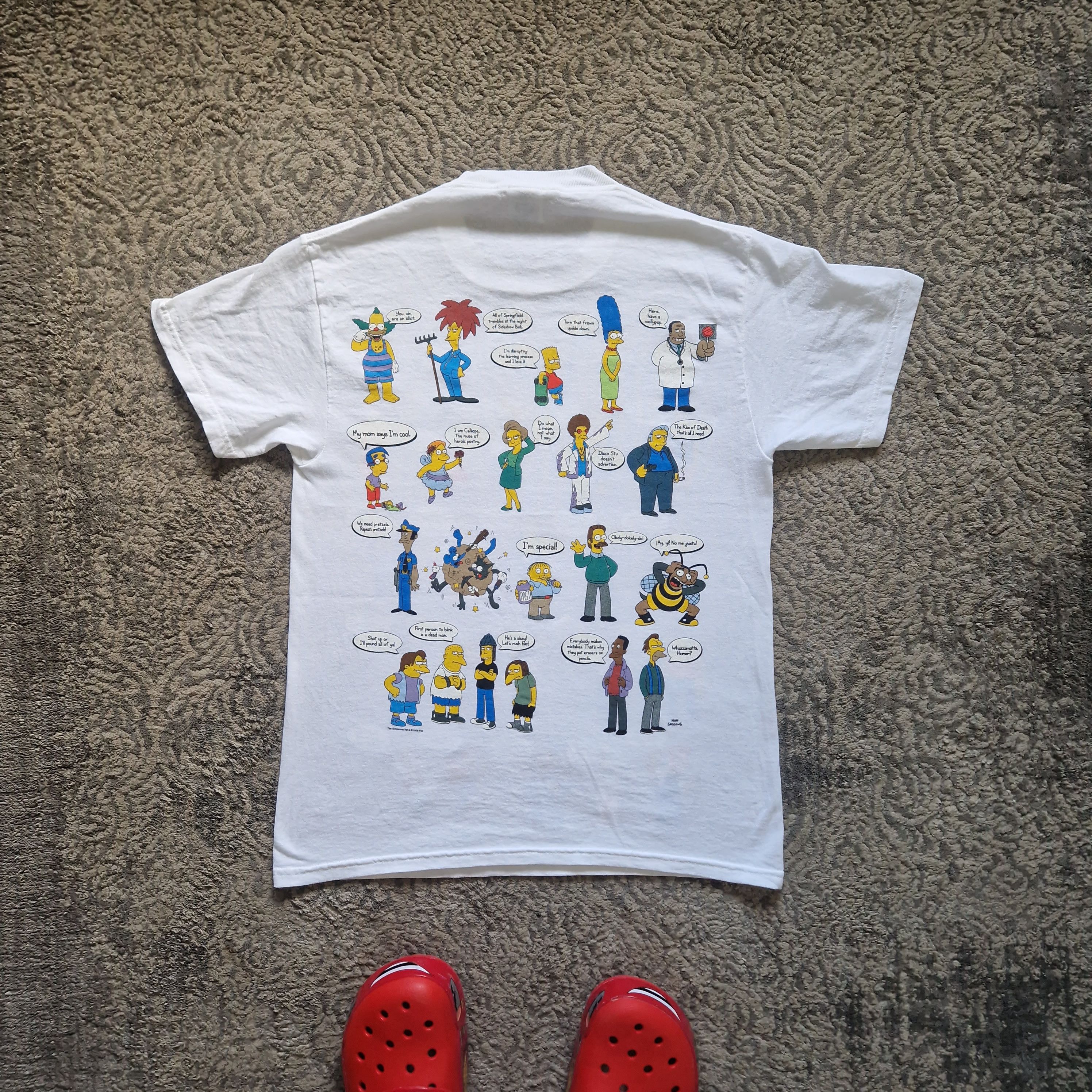 The Simpsons Vintage The Simpsons "Citizens of Springfield" T-Shirt Size US S / EU 44-46 / 1 - 2 Thumbnail