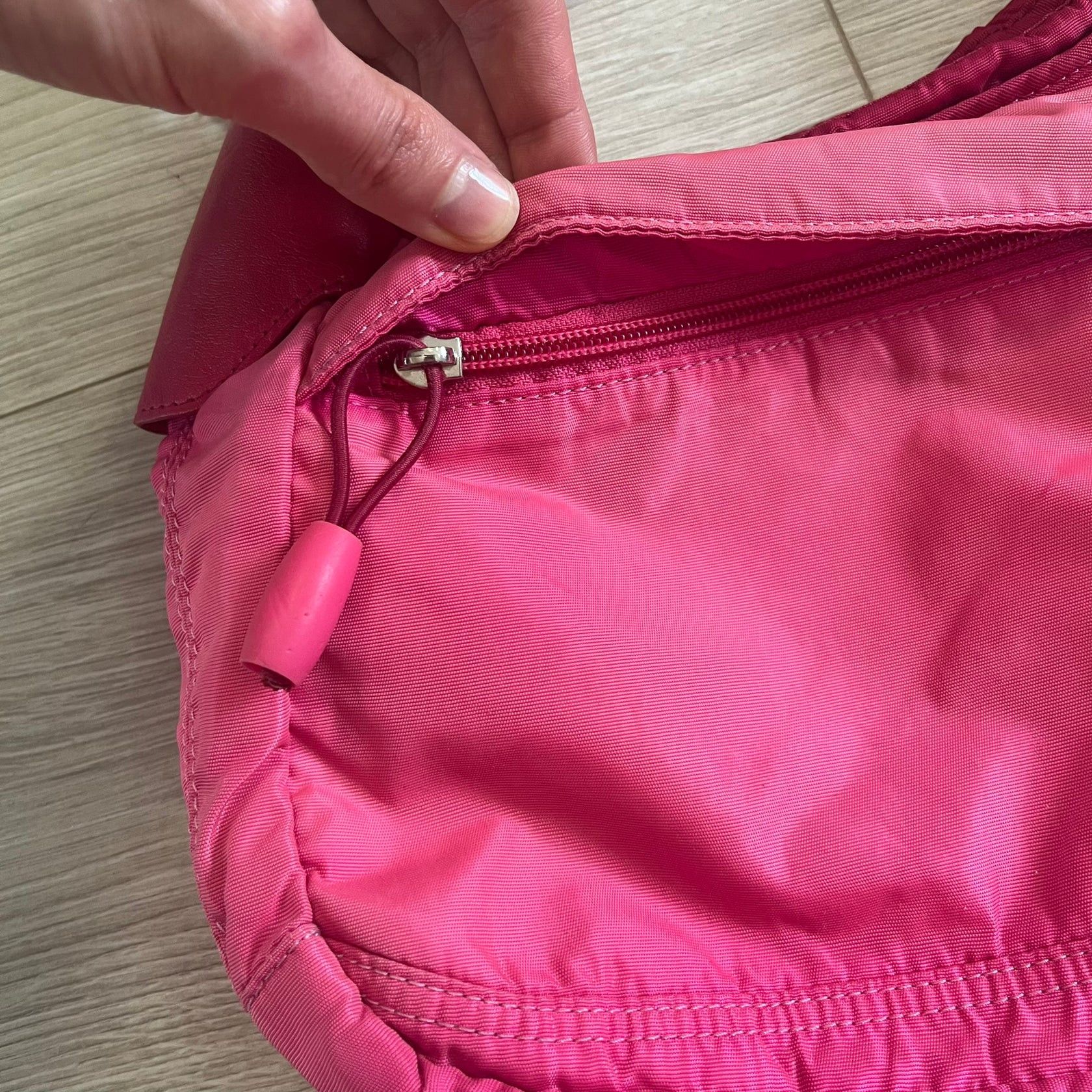 Nike vintage nike nylon sling bag pink Size ONE SIZE - 3 Thumbnail