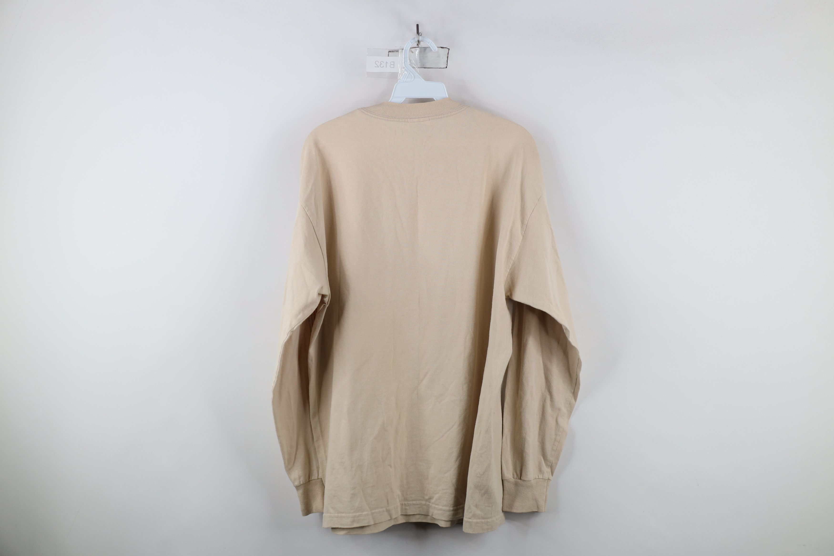 Vintage Vintage 90s Ohio State University Long Sleeve T-Shirt Beige Size US L / EU 52-54 / 3 - 11 Thumbnail