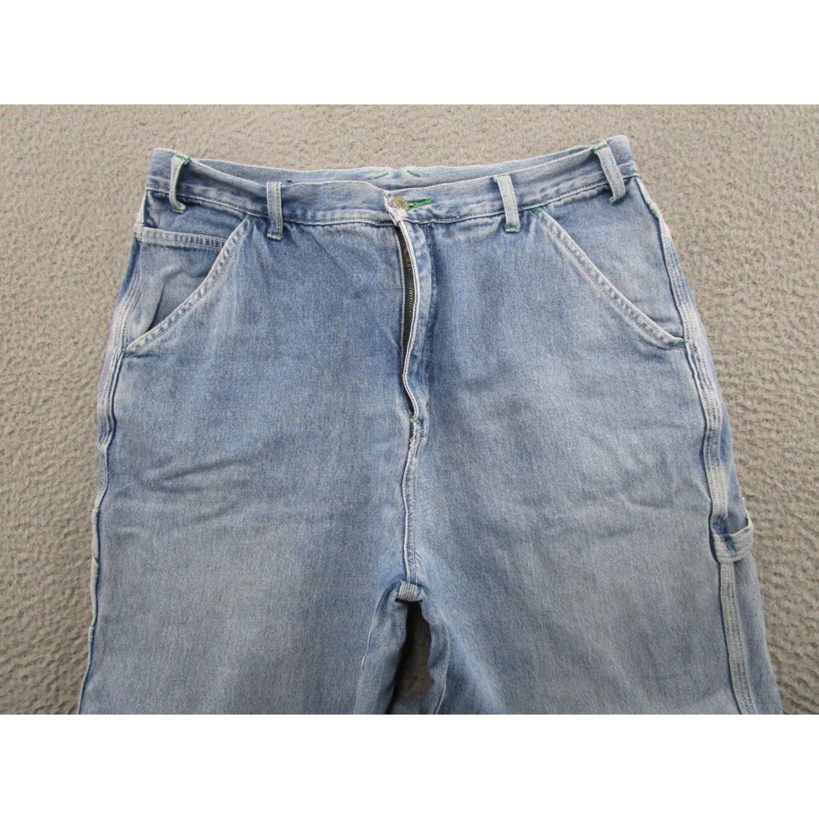 Vintage VINTAGE OshKosh B'gosh Carpenter Jeans Mens 36x30 Medium Wash Denim 5-Pocket 90s Style Size US 36 / EU 52 - 3 Thumbnail