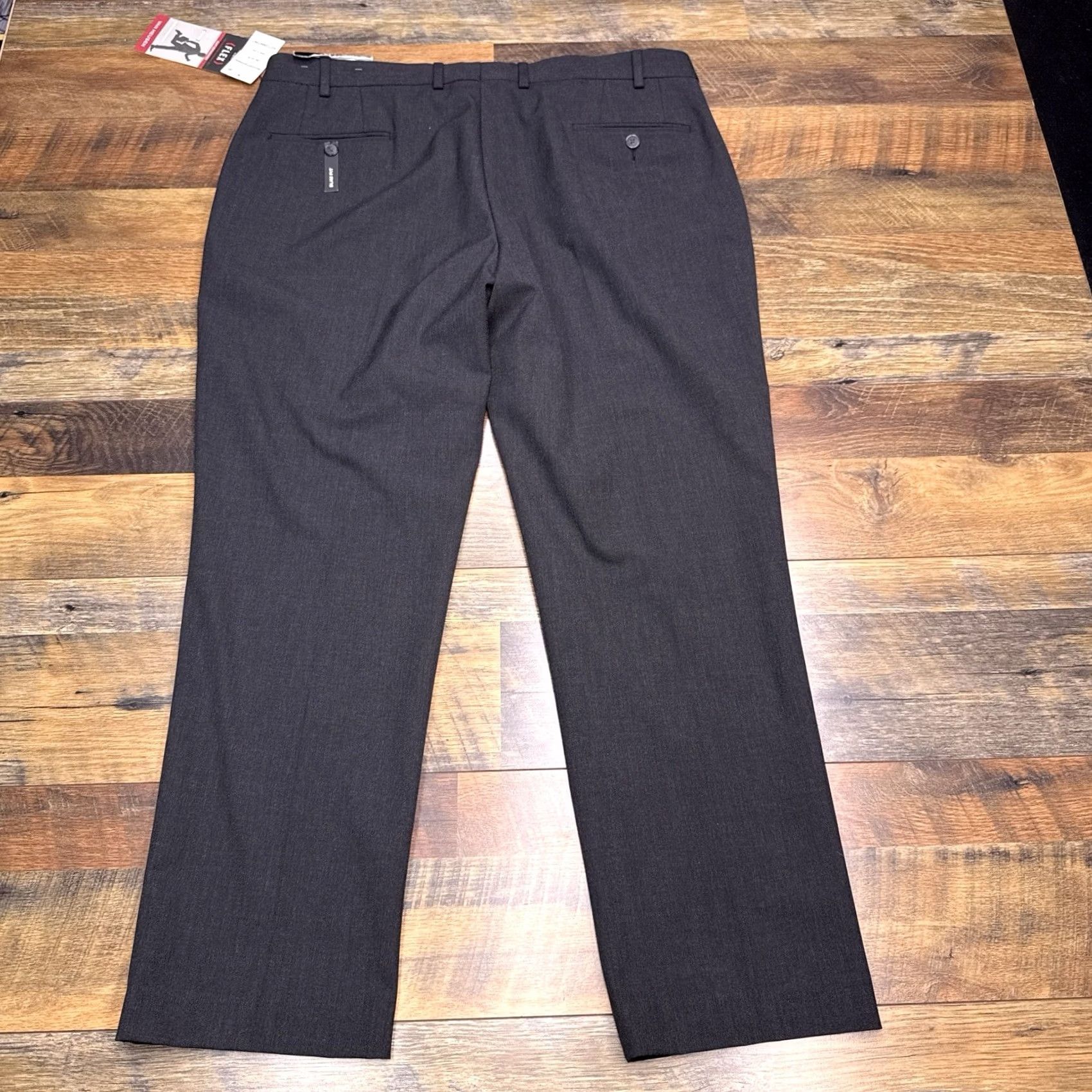 Van Heusen Van Heusen Dress Pants Mens 40x30 Black Slim Stretch Nre Flex Size US 40 / EU 56 - 3 Thumbnail