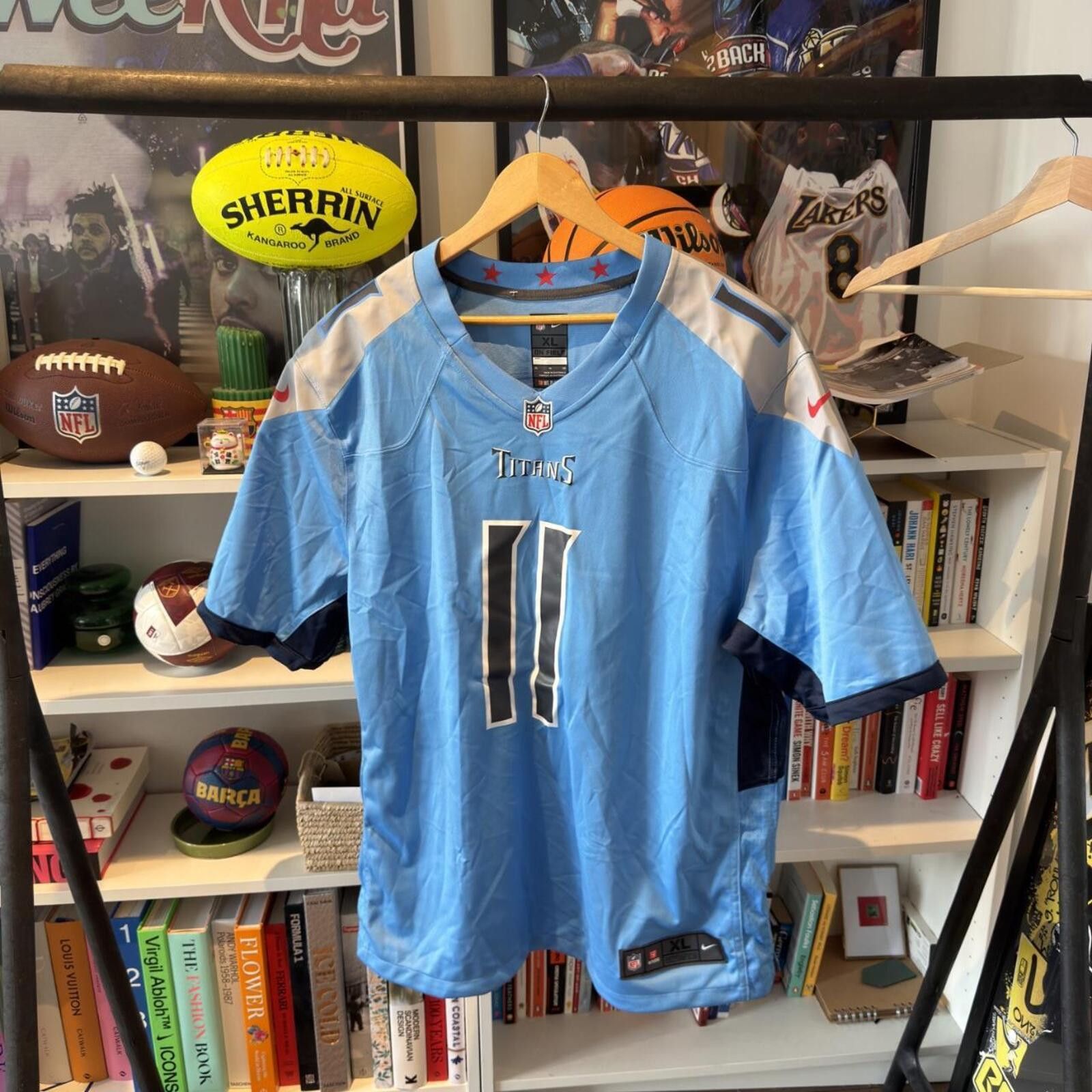 Nike Nike Tennessee Titans NFL Jersey Size US XL / EU 56 / 4 - 3 Thumbnail