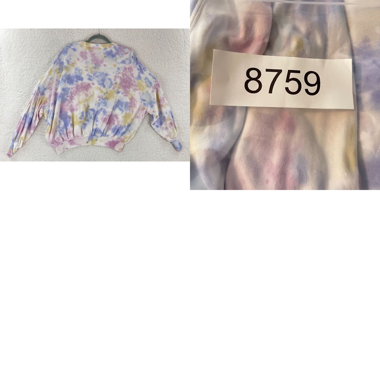 Young Fabulous & Broke Young Fabulous & Broke Juliette Tie-Dye Sweater Womens XS Pink Long Sleeve Crew Neck Knit Pullover Bohemian Modern Size XS / US 0-2 / IT 36-38 - 9 Thumbnail