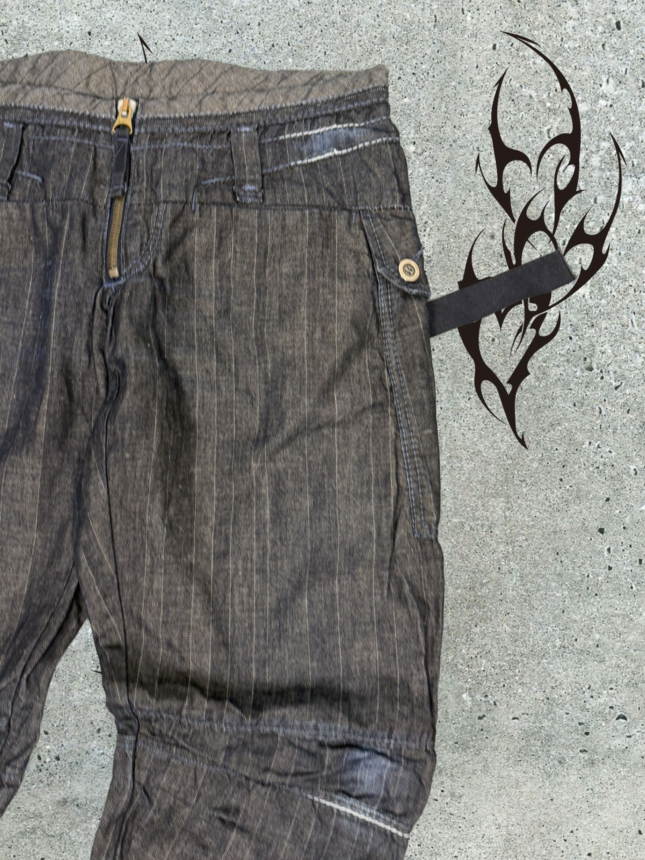 Marithe + Francois Girbaud Vintage M+FG bondage denim pants Size 30" / US 8 / IT 44 - 8 Thumbnail