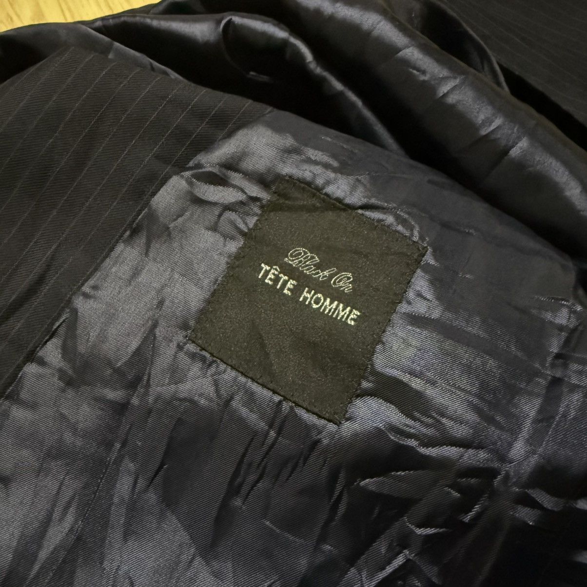 Tete Homme Tete Homme Minimalist Blazer Size 40R - 8 Thumbnail