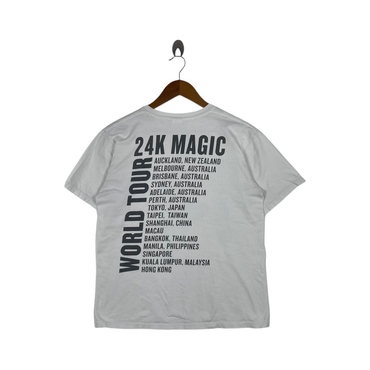 Band Tees Vintage Y2K Bruno Mars World Tour Tee Shirt Size US L / EU 52-54 / 3 - 3 Thumbnail
