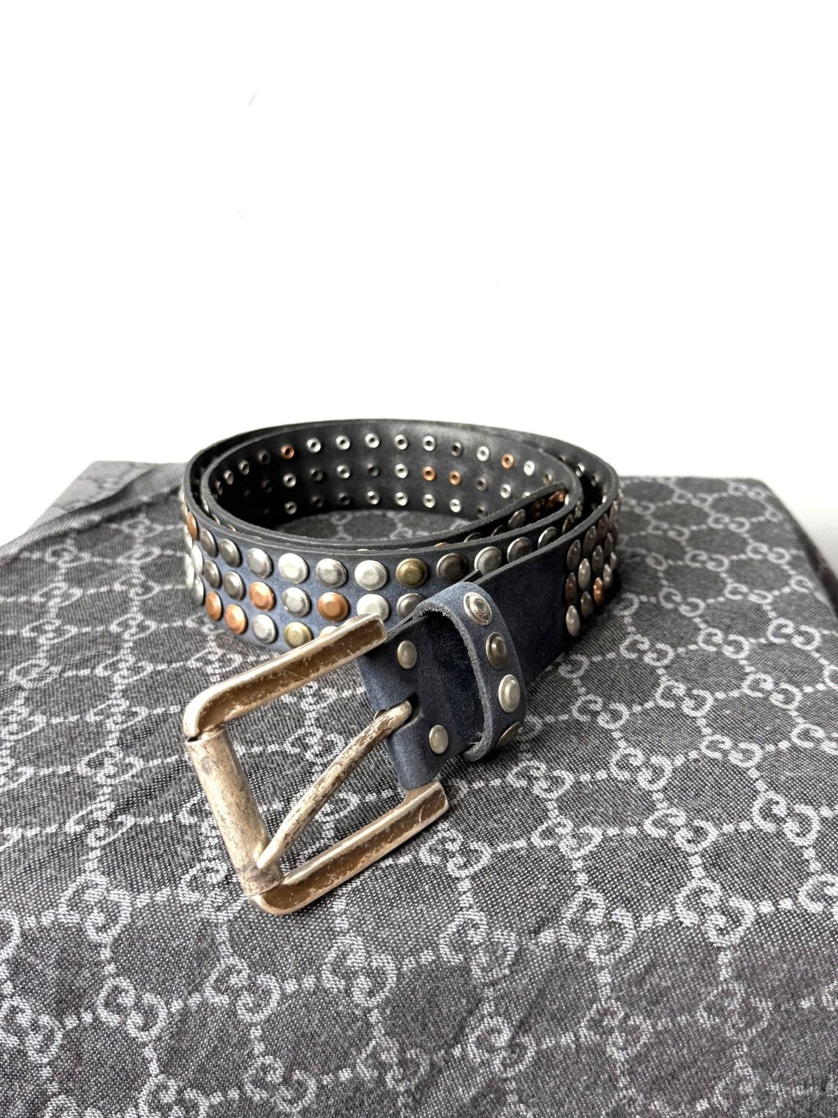 Japanese Brand Vintage Y2K Crazy Metal Belt Drip Diesel japan Hype bb Simon Size ONE SIZE - 1 Thumbnail