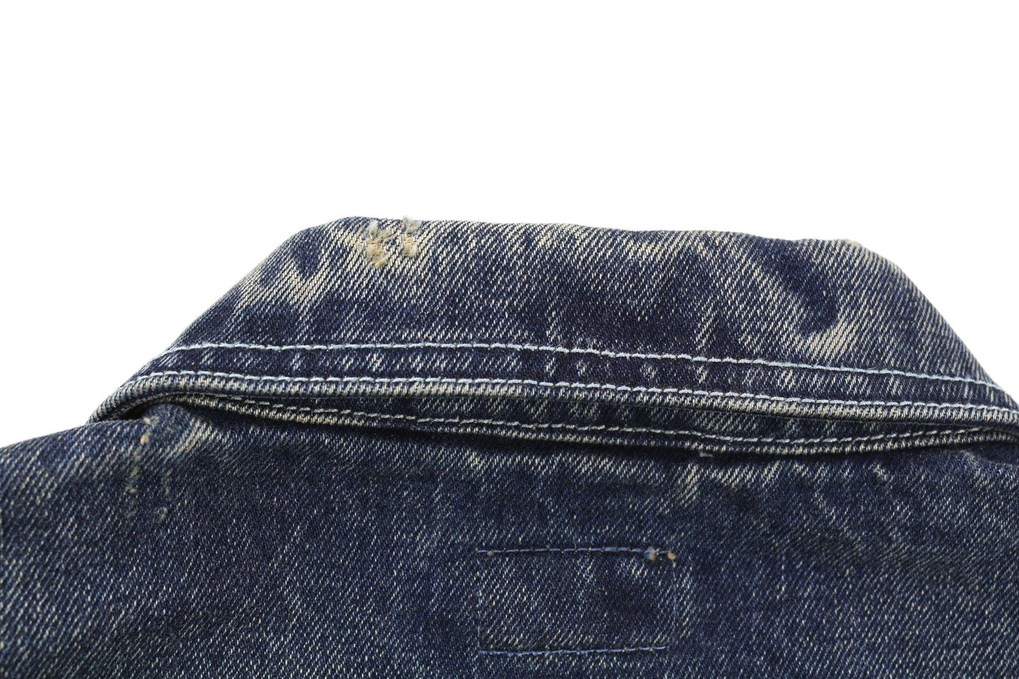 Nudie Jeans M Selvedge Washed Cotton Denim Blue Jacket 80785 Size US M / EU 48-50 / 2 - 9 Thumbnail