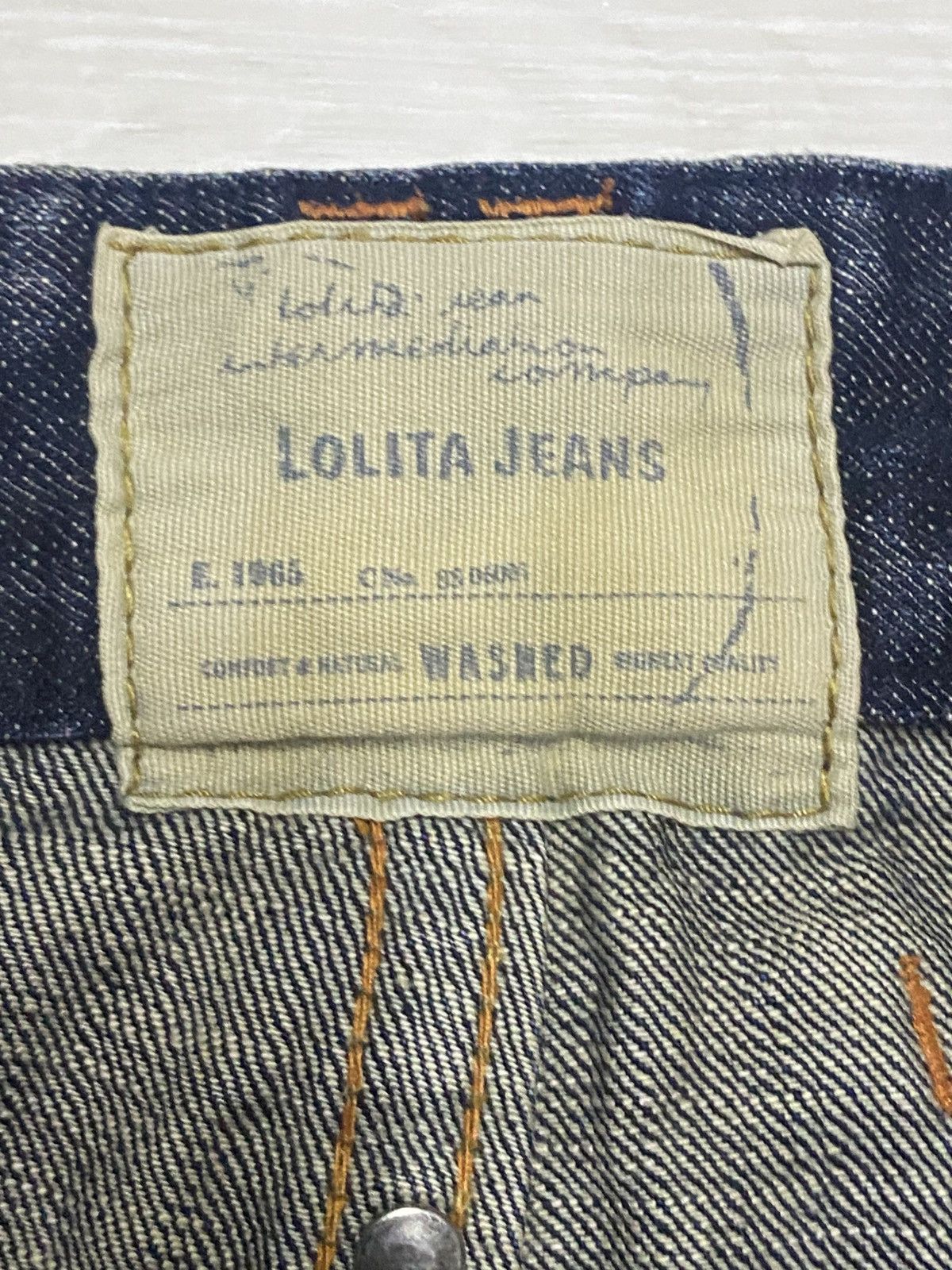 Undercover Japanese Brand Lolita Punk Hybrid Flare Jeans Size US 34 / EU 50 - 20 Thumbnail