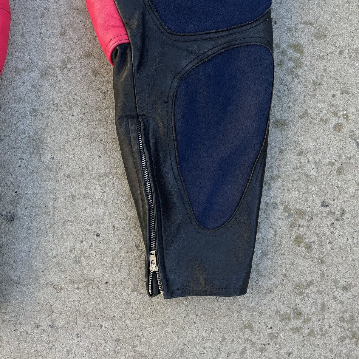 Leather × Vintage Vintage Leather Pants Moto Pro Sports Y2K 90s USA style Size US 31 - 11 Thumbnail