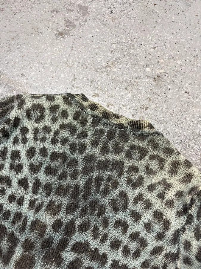 Just Cavalli AW2014 Cavalli Green Leopard Cardigan Size XS / US 0-2 / IT 36-38 - 10 Thumbnail