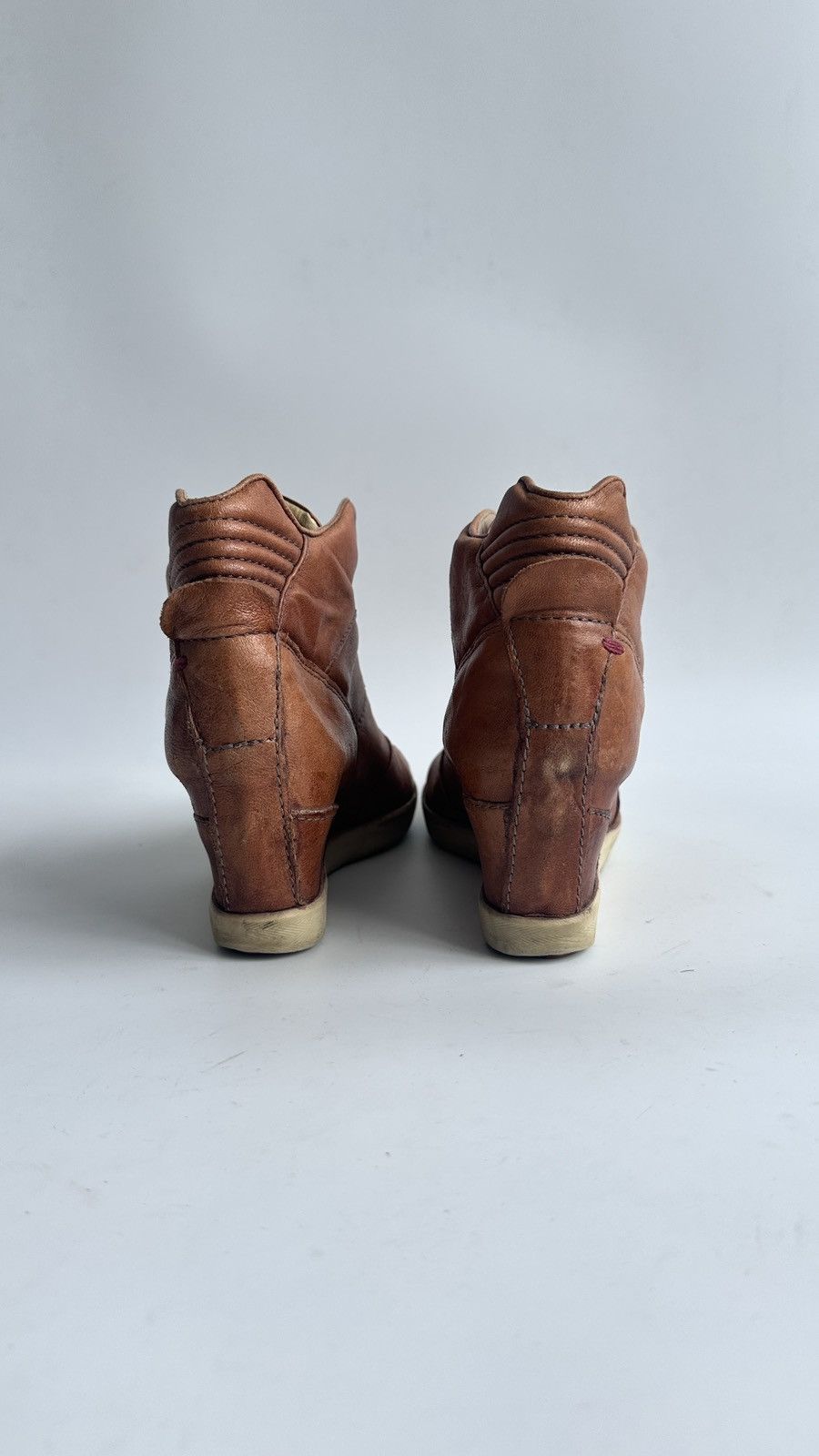 A.S.98 Airstep A.S.98 Leather Wedge Sneakers Shoes EU 39 US 8.5 Size US 8.5 / IT 38.5 - 6 Thumbnail