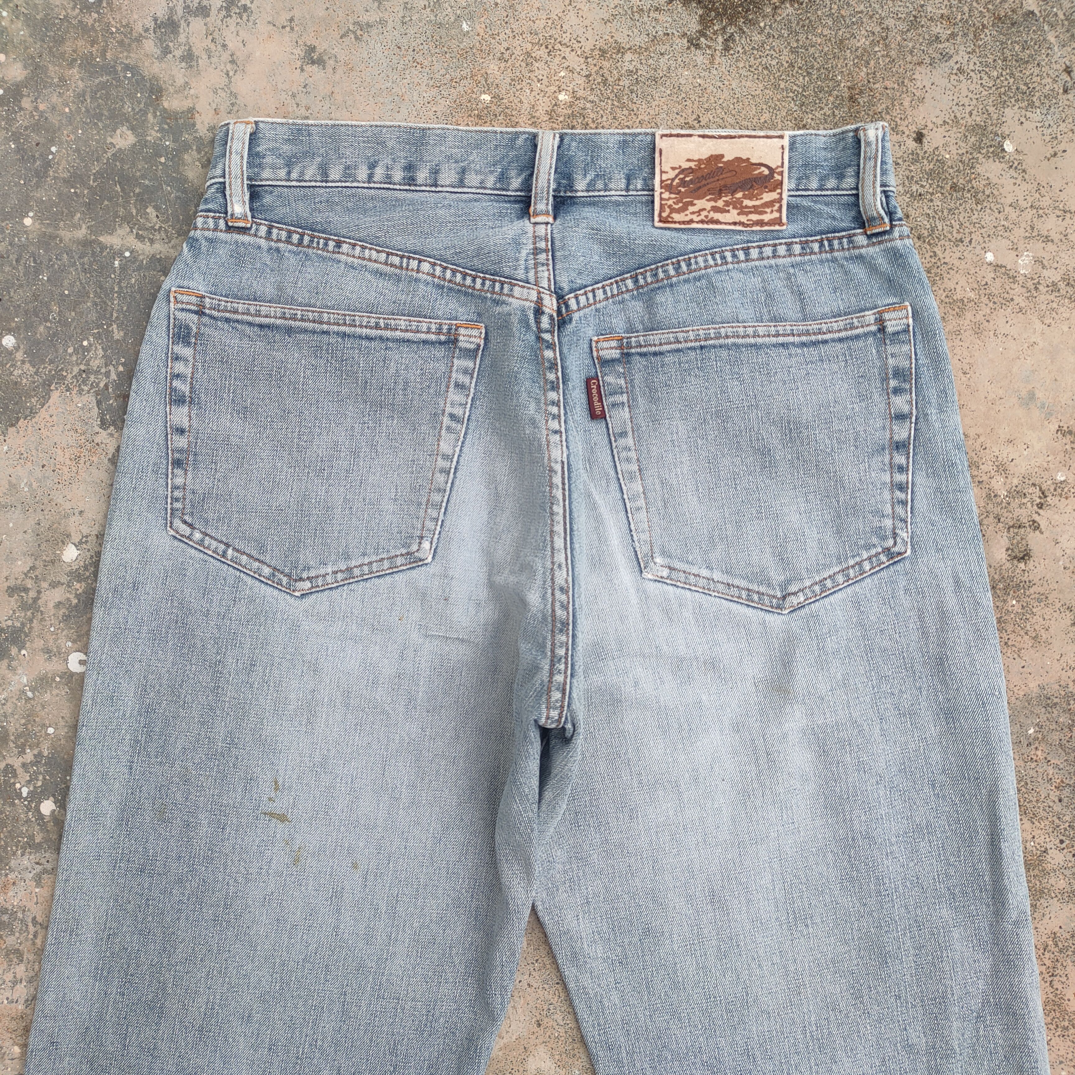 Crocs VINTAGE CROCODILE FADED JEANS DENIM PANTS Size US 32 / EU 48 - 10 Thumbnail