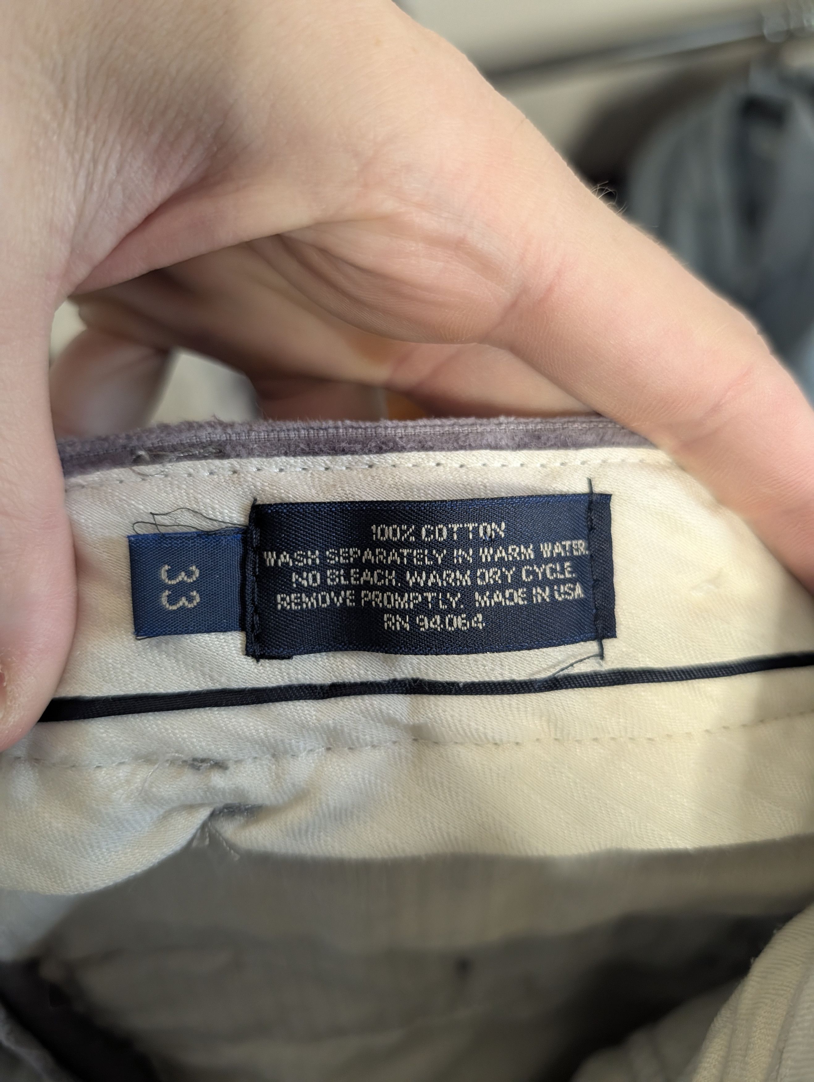 J. Press Vintage MiUSA light blue/gray corduroy pants 30" Size US 30 / EU 46 - 11 Thumbnail