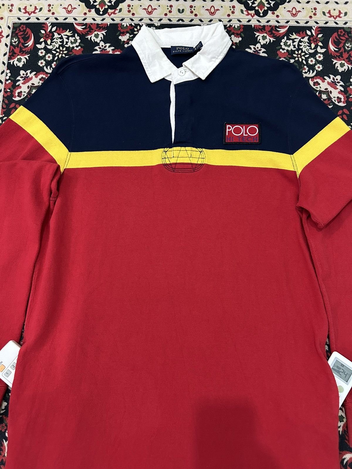 Vtg 90s Polo Rugby Hi Tech