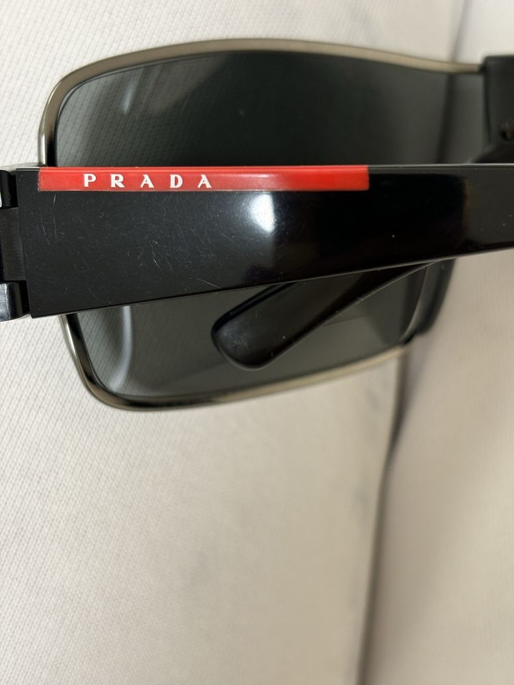Prada Prada Vintage Shield Mask Sunglasses Size ONE SIZE - 6 Thumbnail