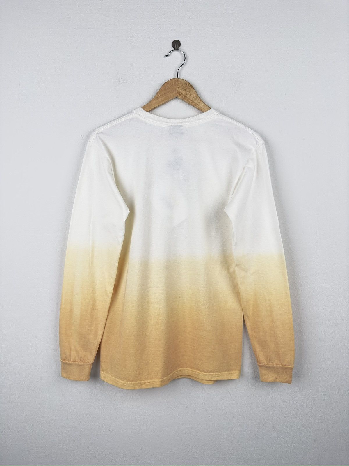 Stussy STUSSY Sunflower Dip Dyed Big Logo Longsleeve Size US S / EU 44-46 / 1 - 2 Thumbnail