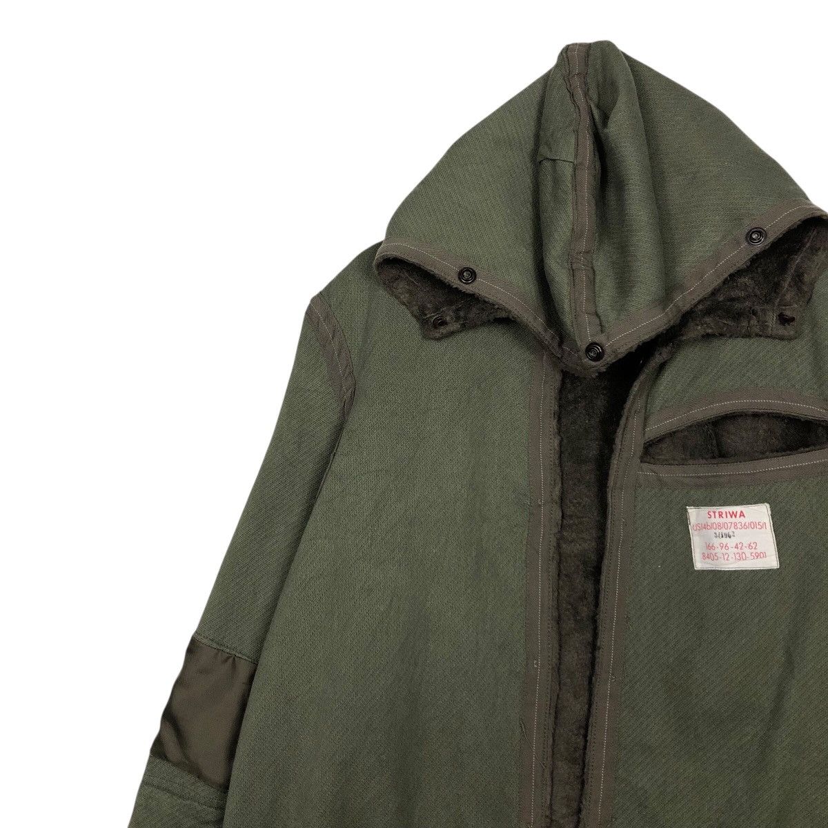 Vintage True Vintage 40s Blanket Military Jacket Germany WWII Striwa Size US M / EU 48-50 / 2 - 8 Thumbnail