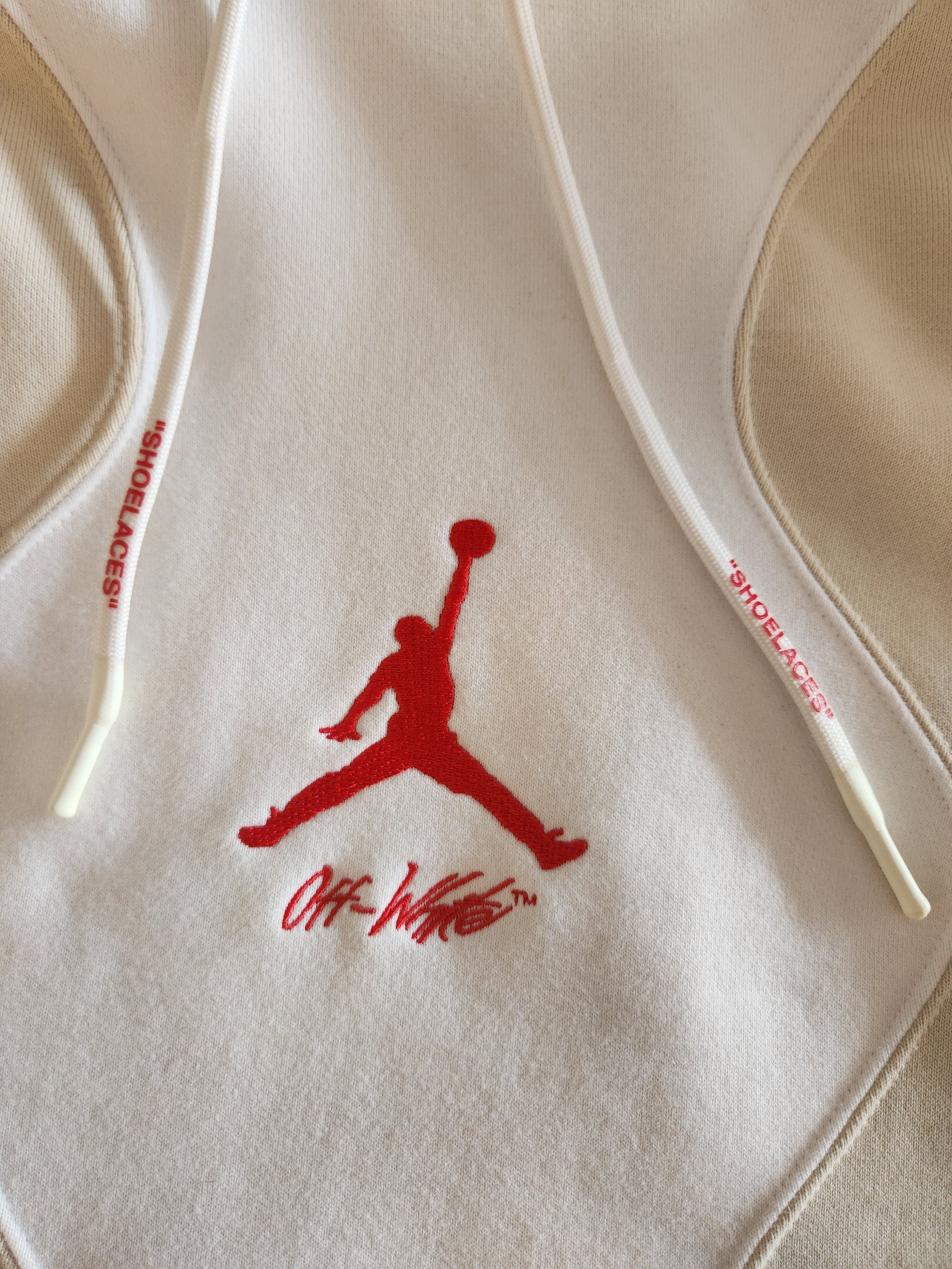 Jordan Brand × Off-White OFF WHITE X JORDAN HOODIE WHITE Size US XXL / EU 58 / 5 - 4 Thumbnail