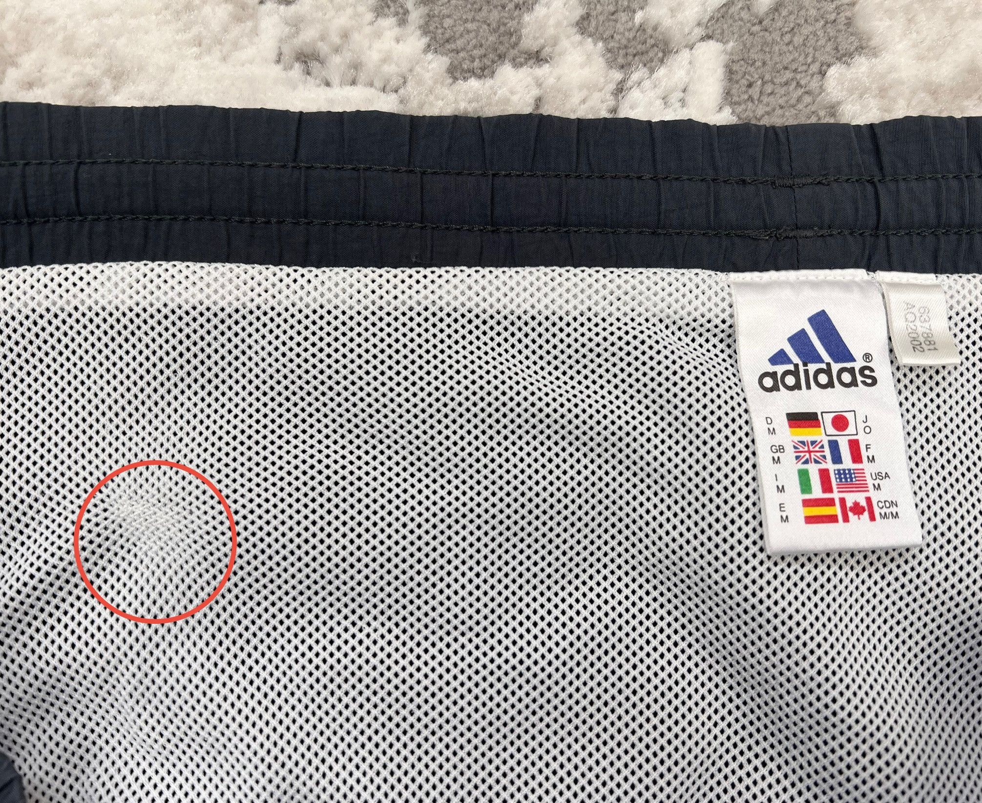 Adidas × Vintage Vintage Adidas Big Logo Swim Shorts M Size US 32 / EU 48 - 13 Thumbnail