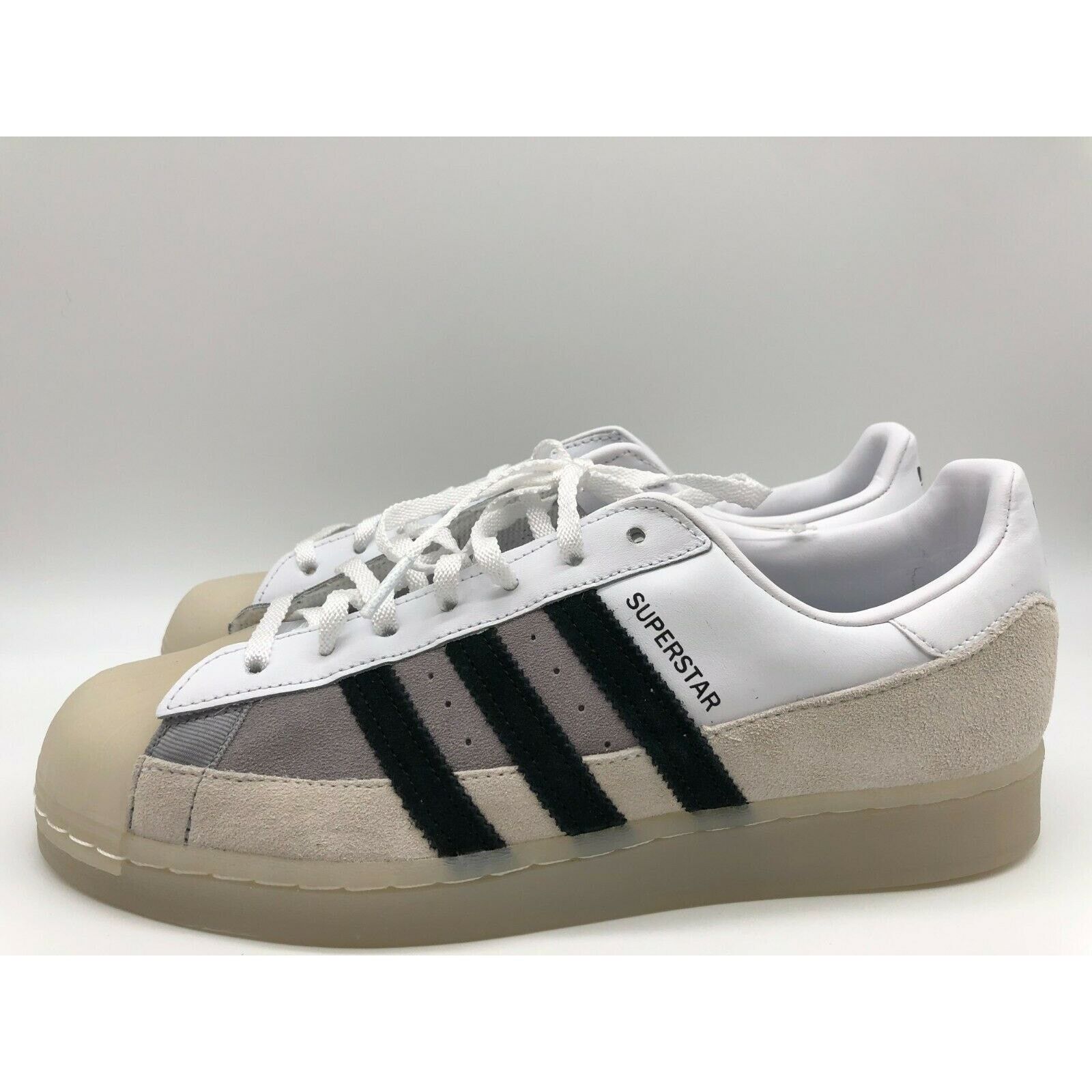 Adidas Adidas Originals Men White Superstar FX5565 Sneaker Size 9.5 Size US 9.5 / EU 42-43 - 2 Thumbnail